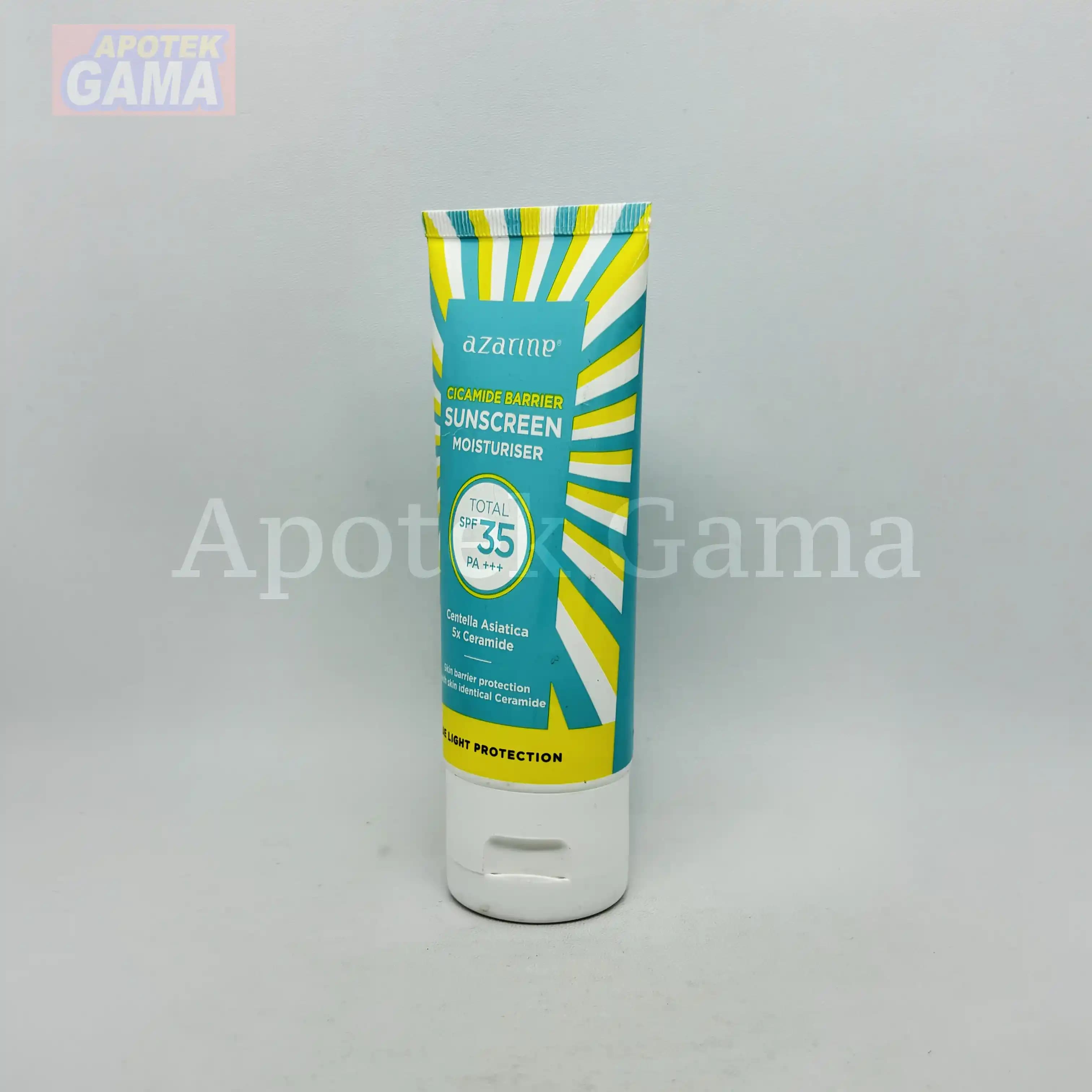 AZARINE CICAMIDE BARRIER SUNSCREEN MOISTRUIZER SPF 35++ 40 ML 2
