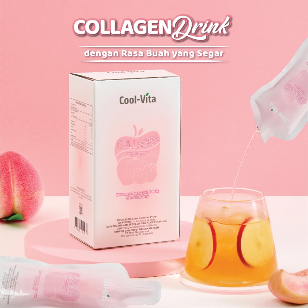 COOLVITA COLLAGEN RASA APEL PERSIK 315ML 4