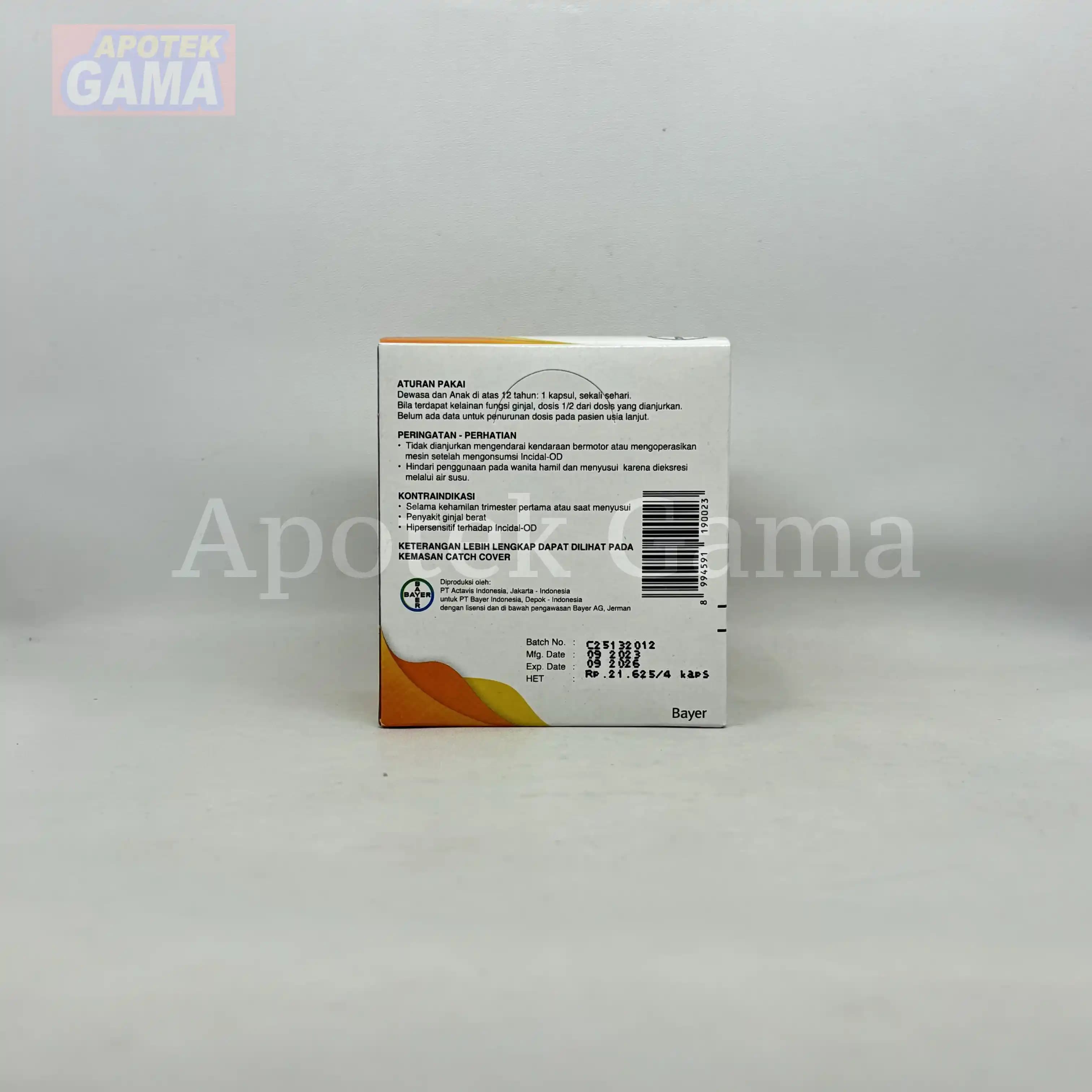 INCIDAL-OD STRIP 4