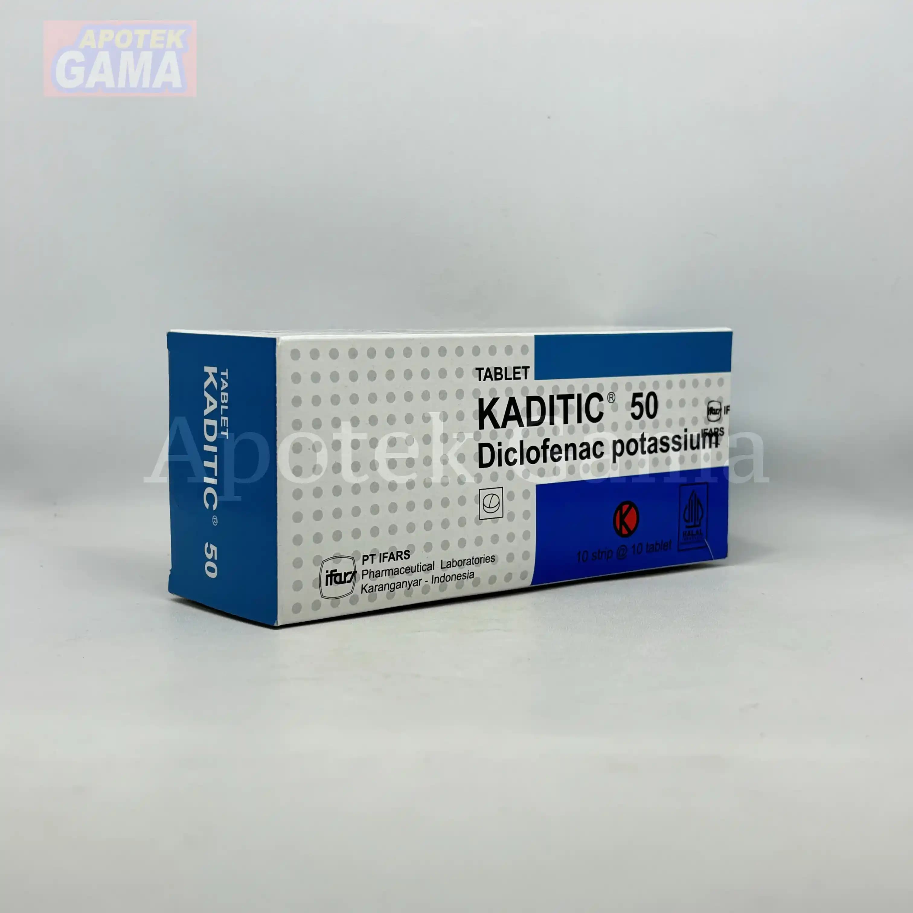 KADITIC TAB 50MG 3