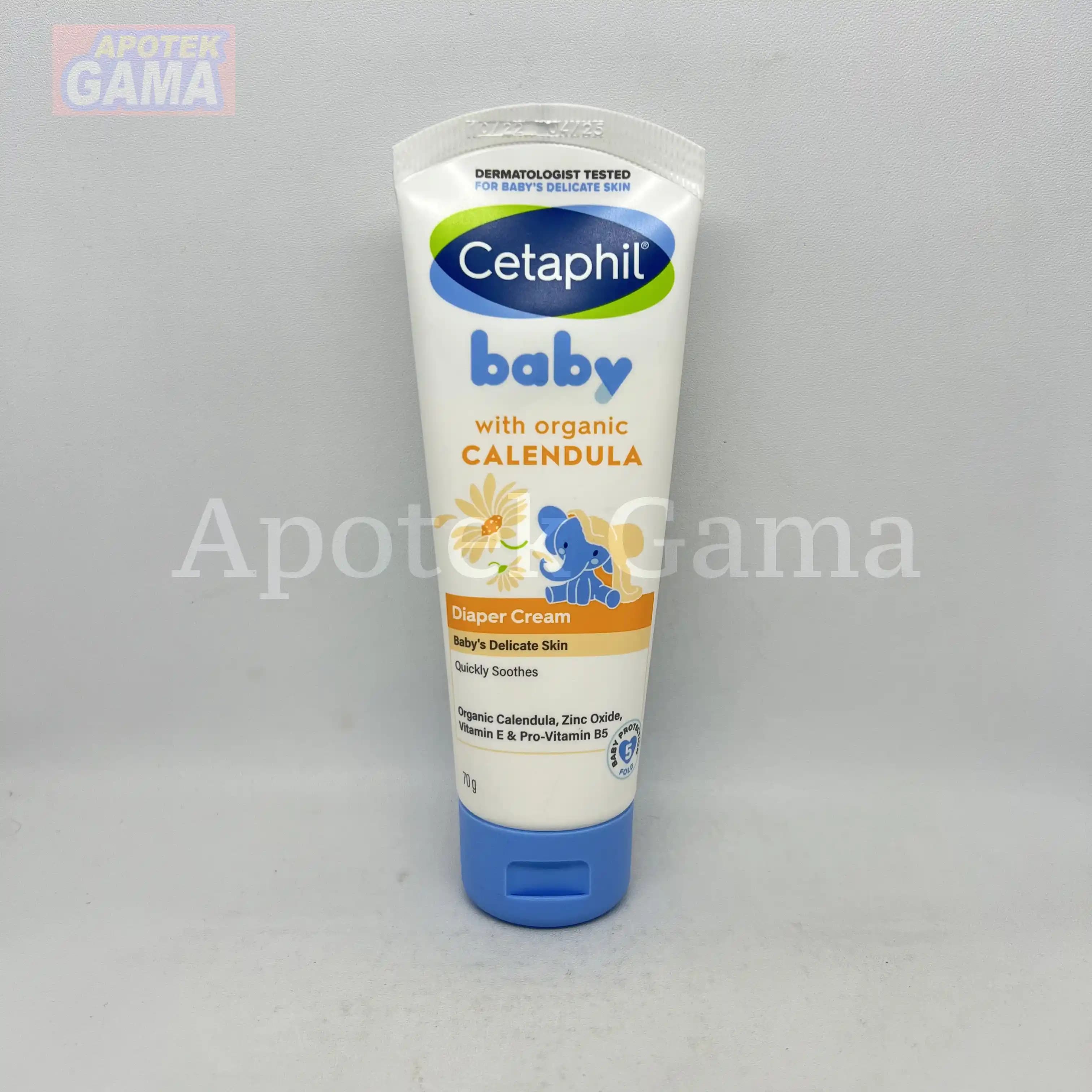 CETAPHIL BABY DIAPER CREAM WITH ORGANIC CALENDULA 70GR 4