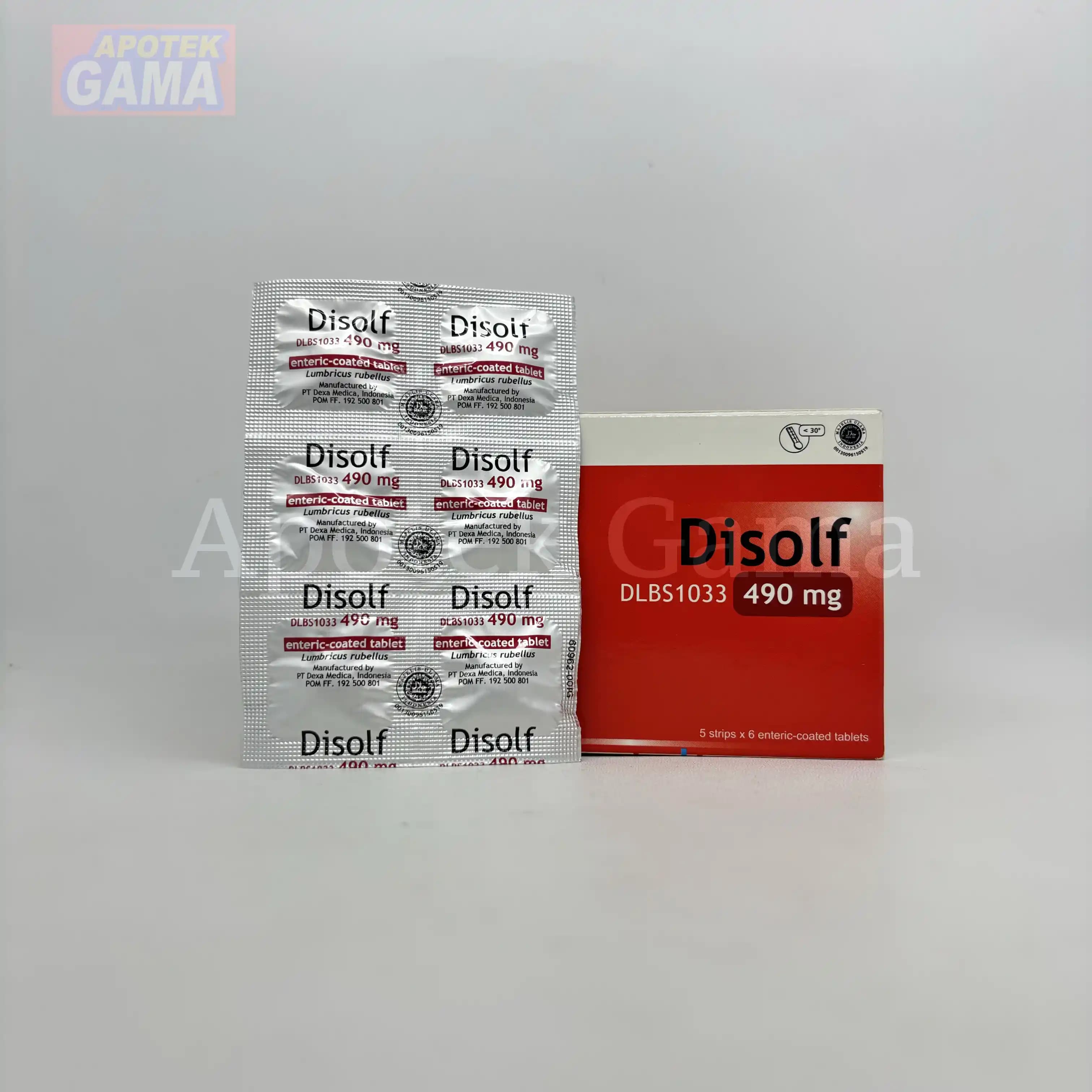 DISOLF 490 MG 2