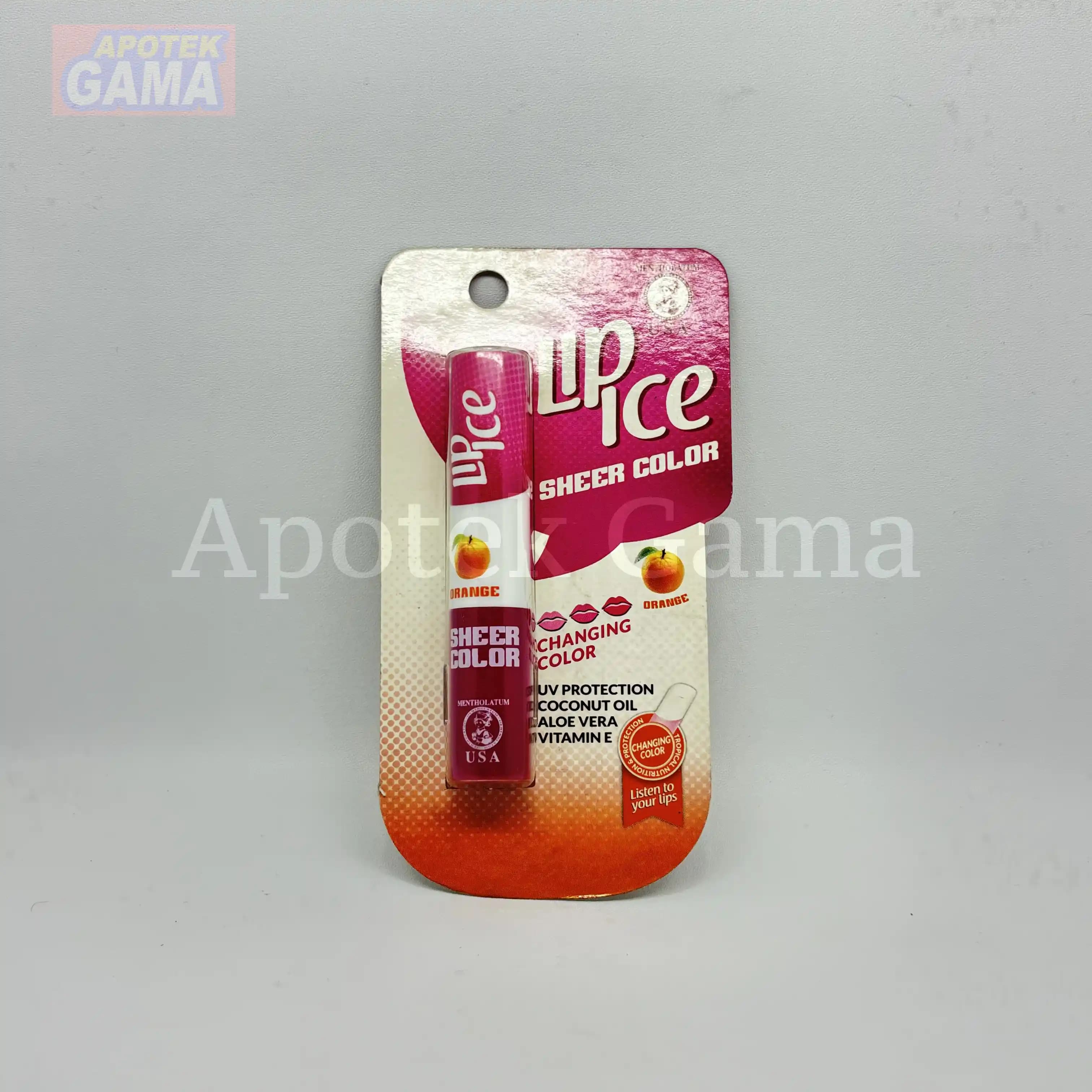 ACNES LIP ICE SHEER COLOR ORANGE 3