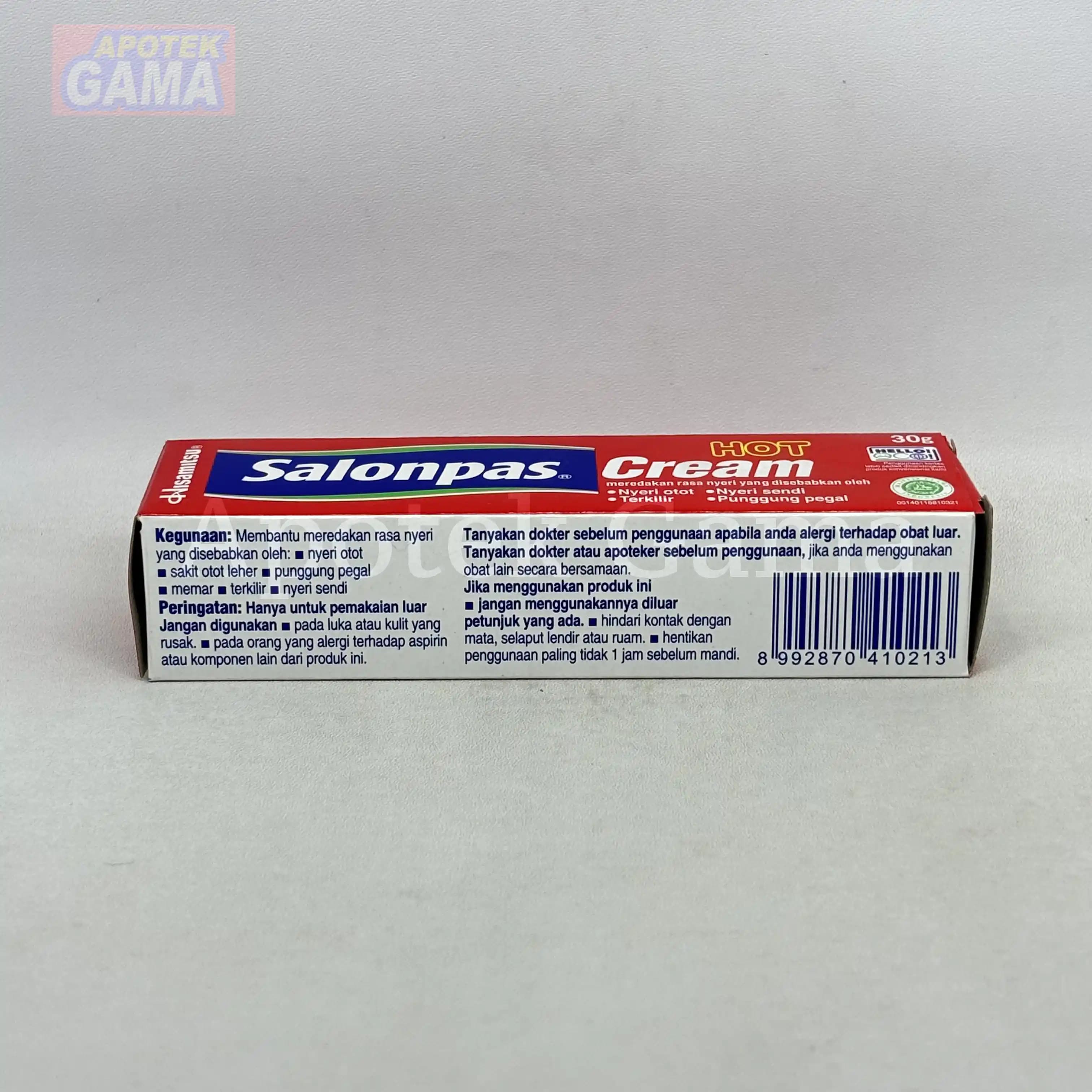 SALONPAS CREAM HOT 30G