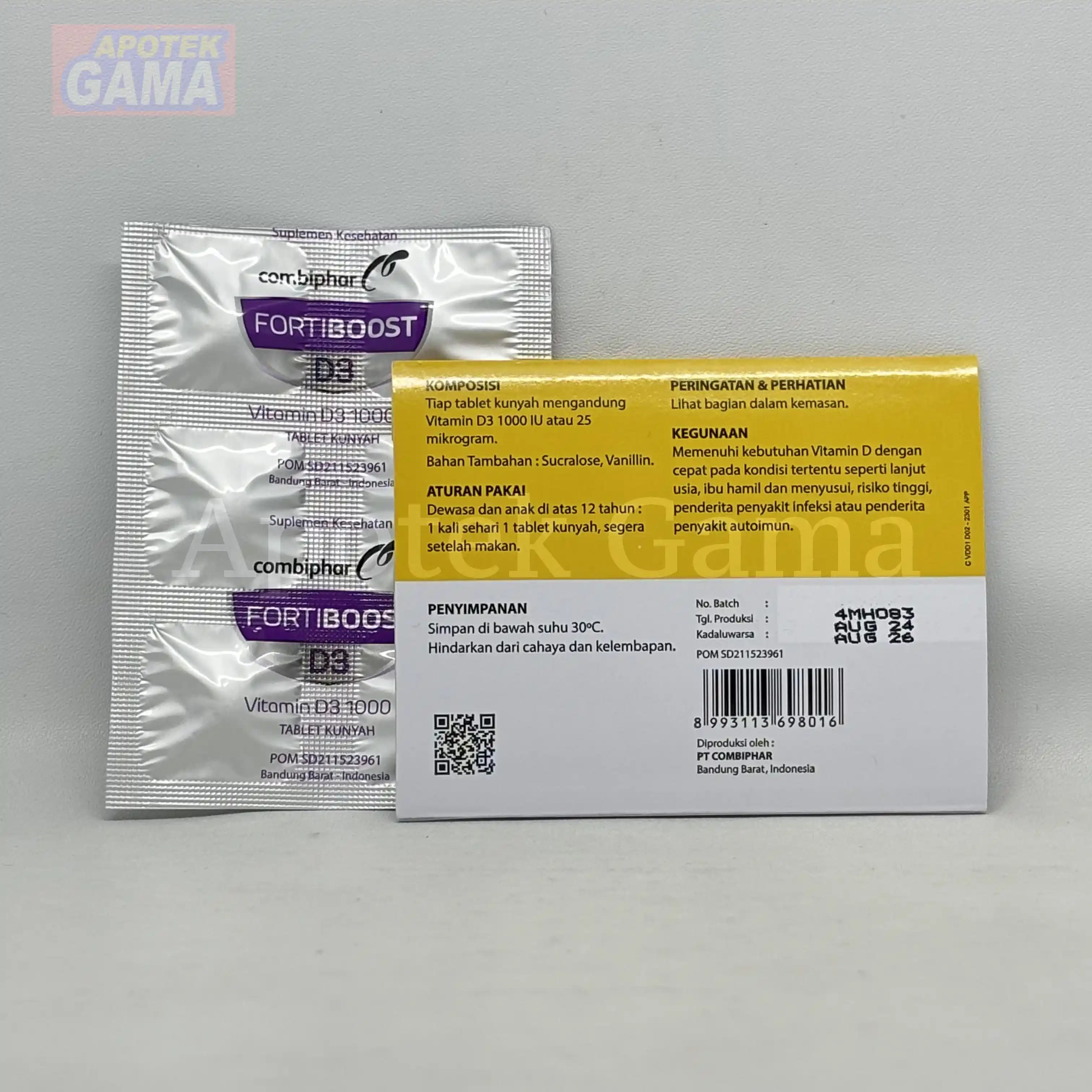 FORTIBOOST D3 1000 IU 4