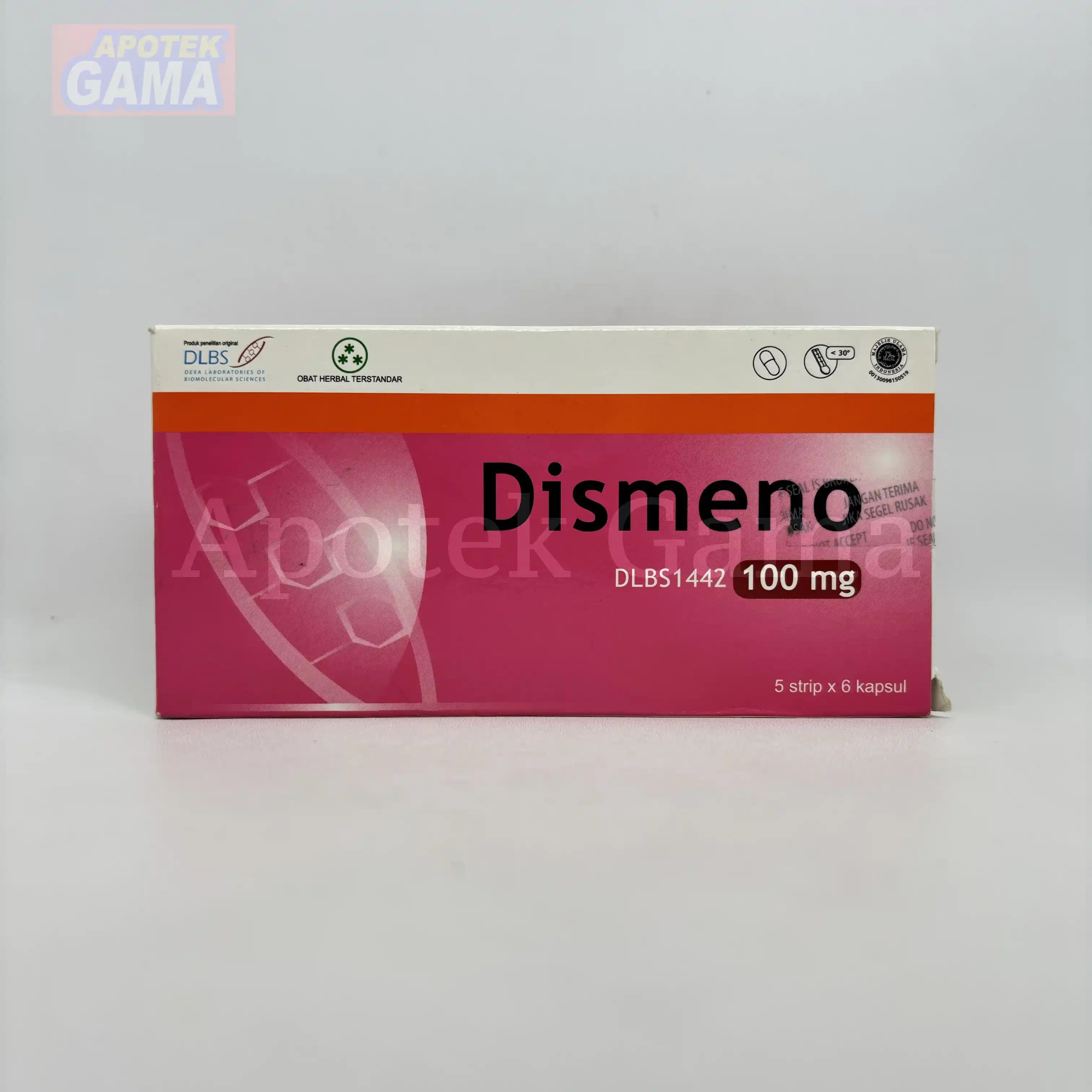 DISMENO 100MG/30  2