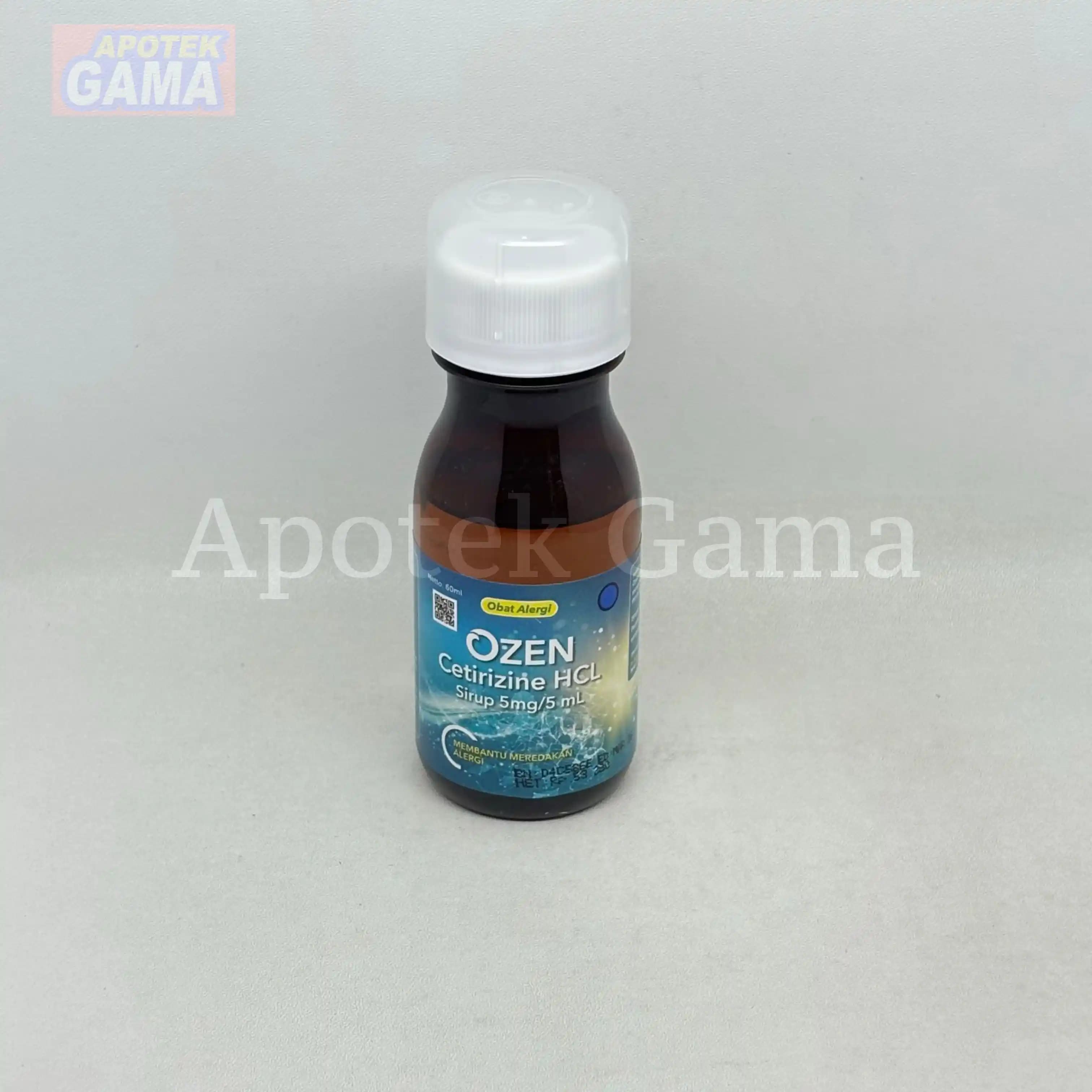 OZEN SYR 60 ML                                    5
