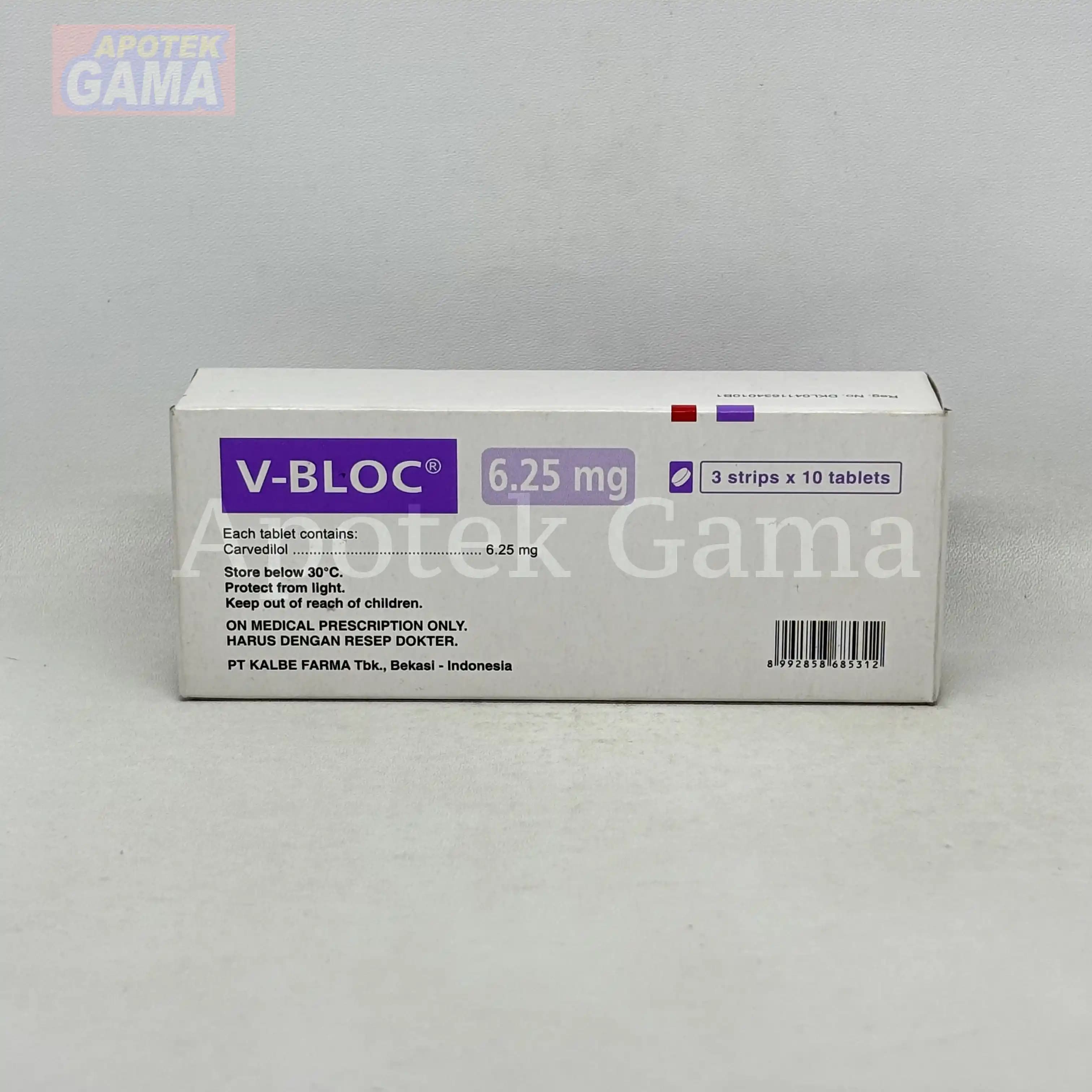 VBLOC 6,25 MG 2