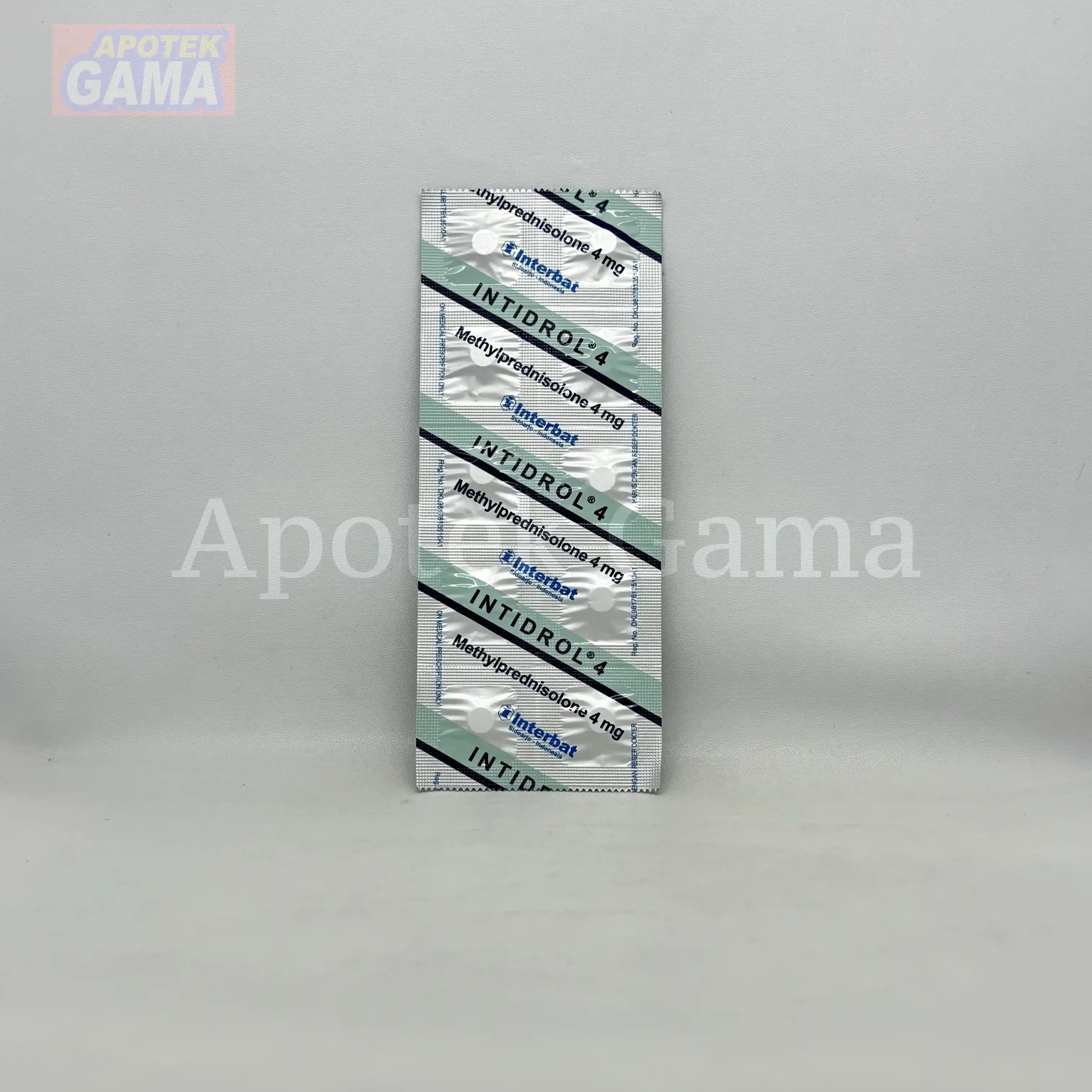 INTIDROL TAB 4 MG 2