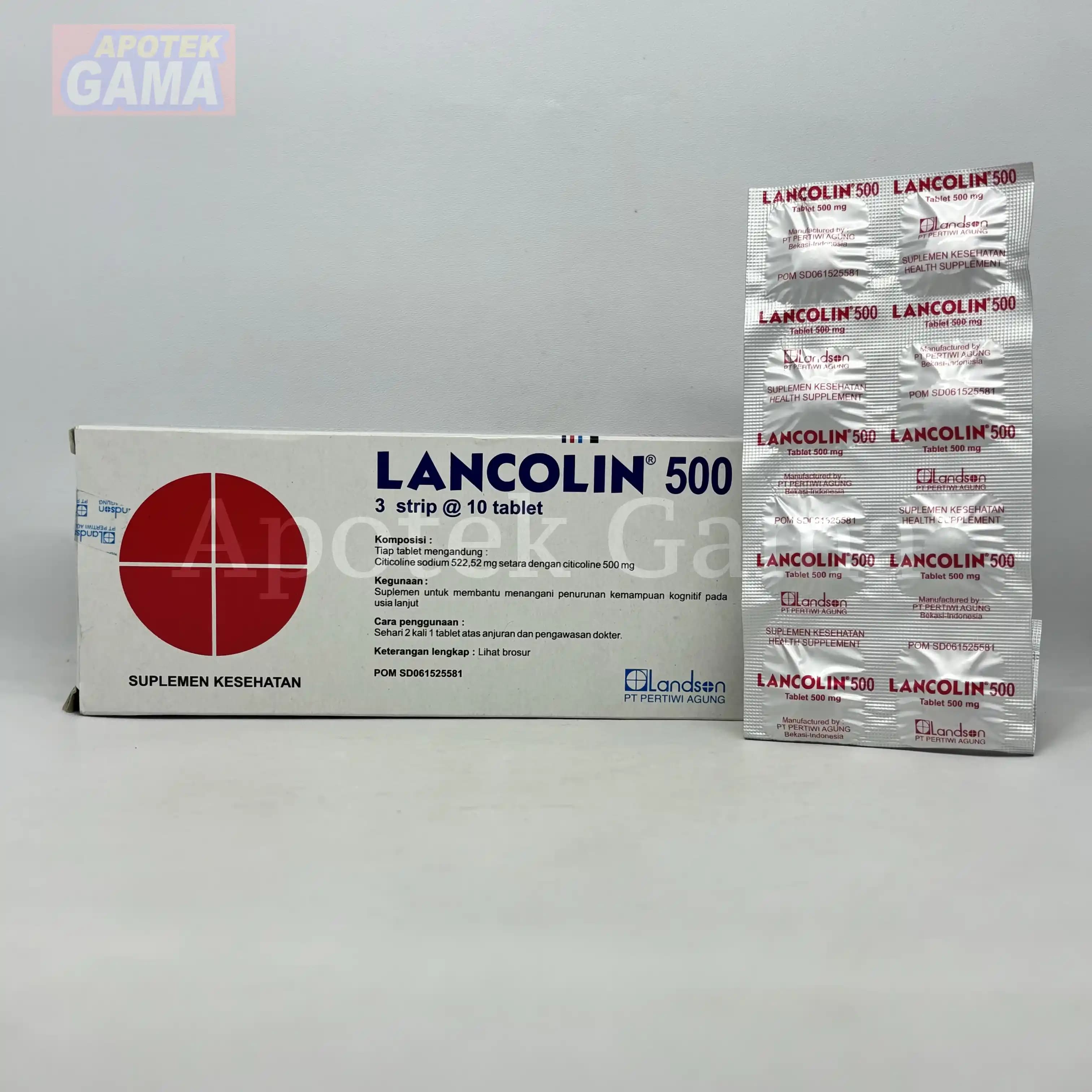 LANCOLIN TAB 500 4