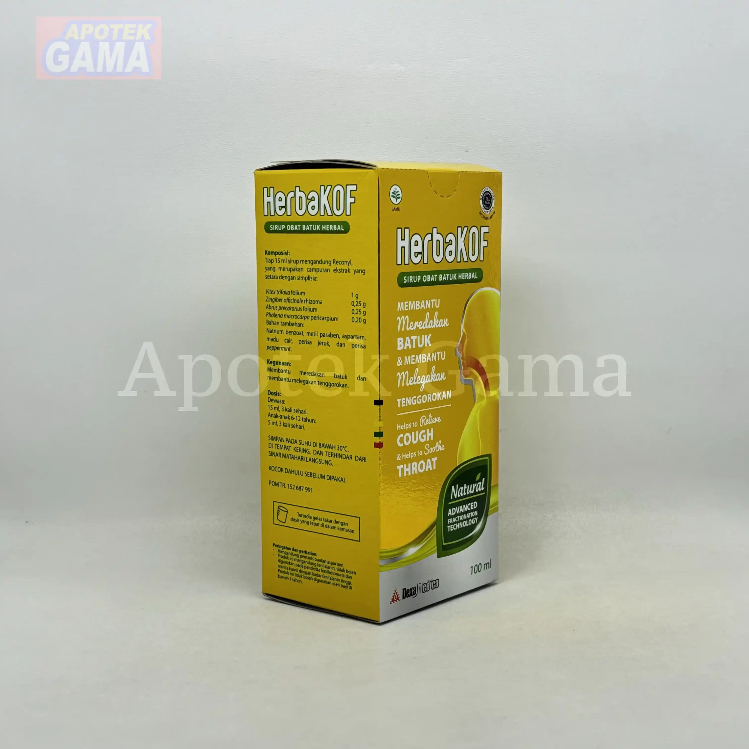 HERBAKOF SYR 100 ML 5