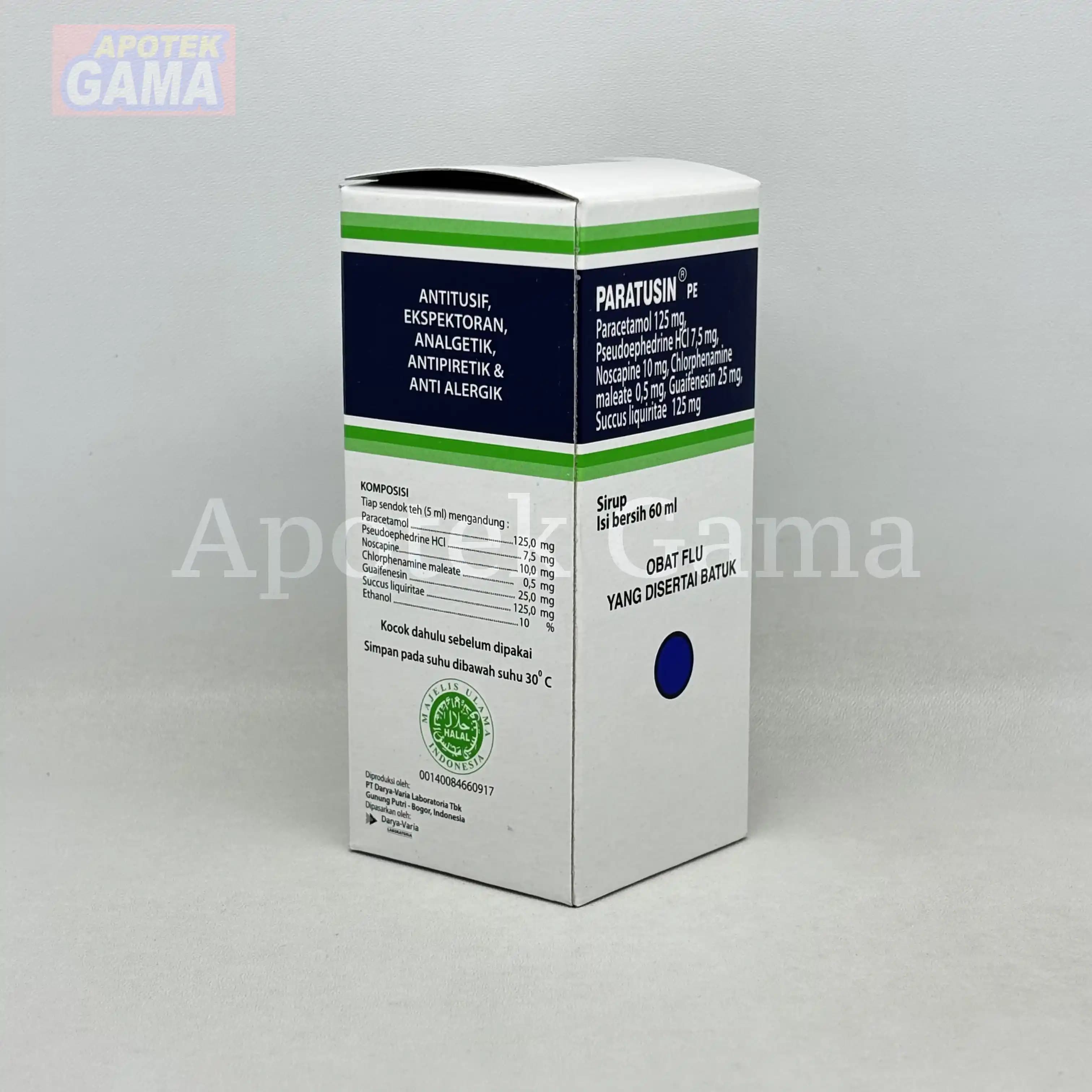 PARATUSIN SYR 60  ML 5