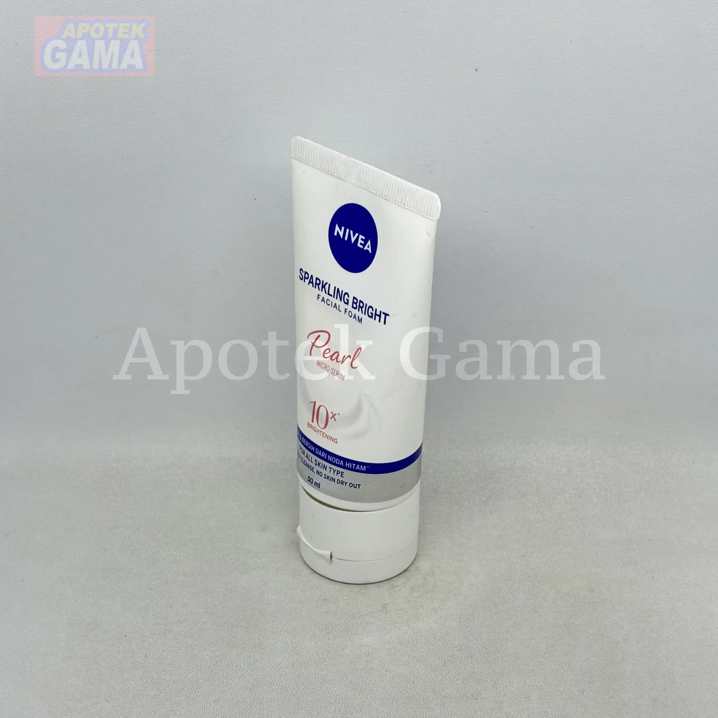 NIVEA SPARKLING WHITE FOAM 50ML