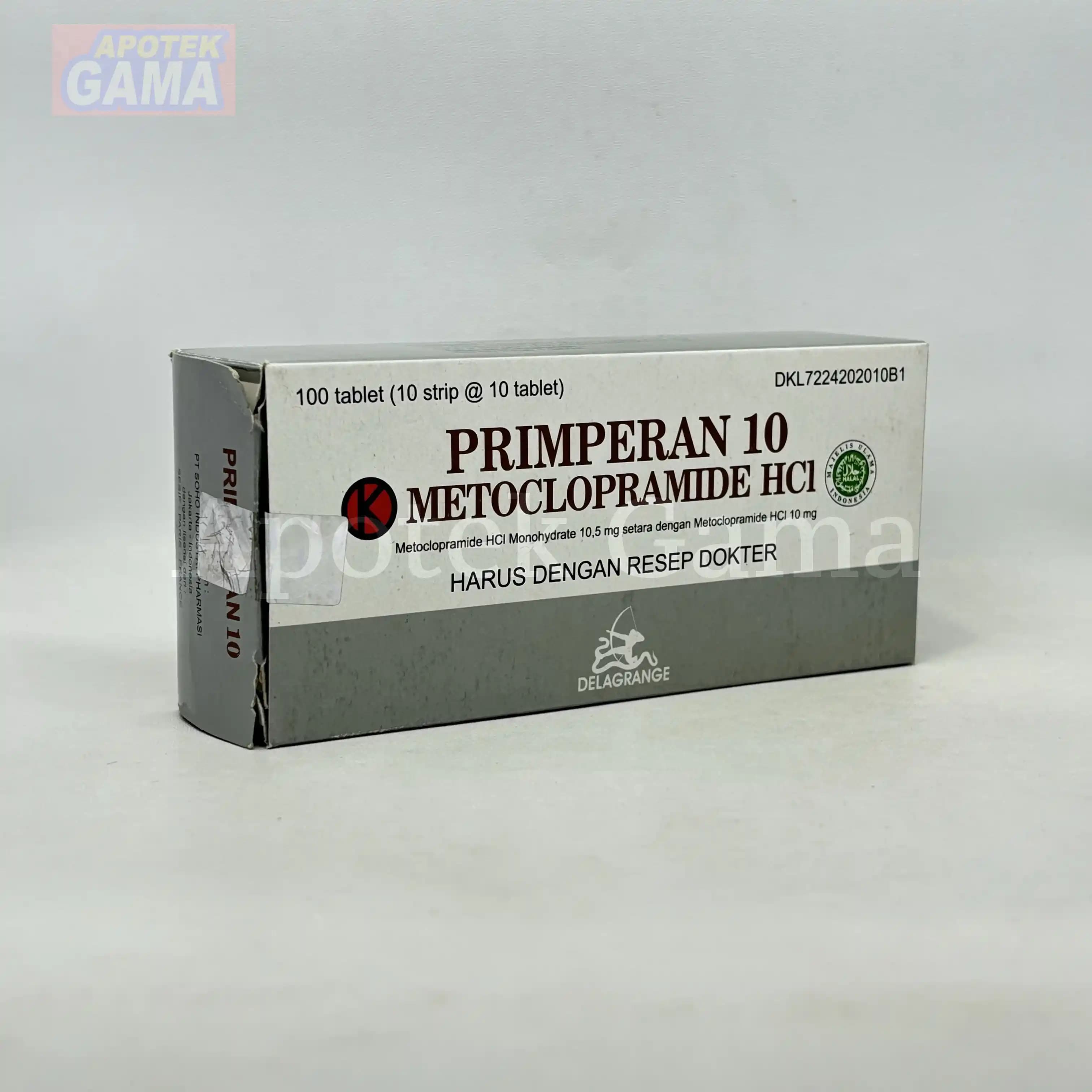 PRIMPERAN 10MG/100 TAB