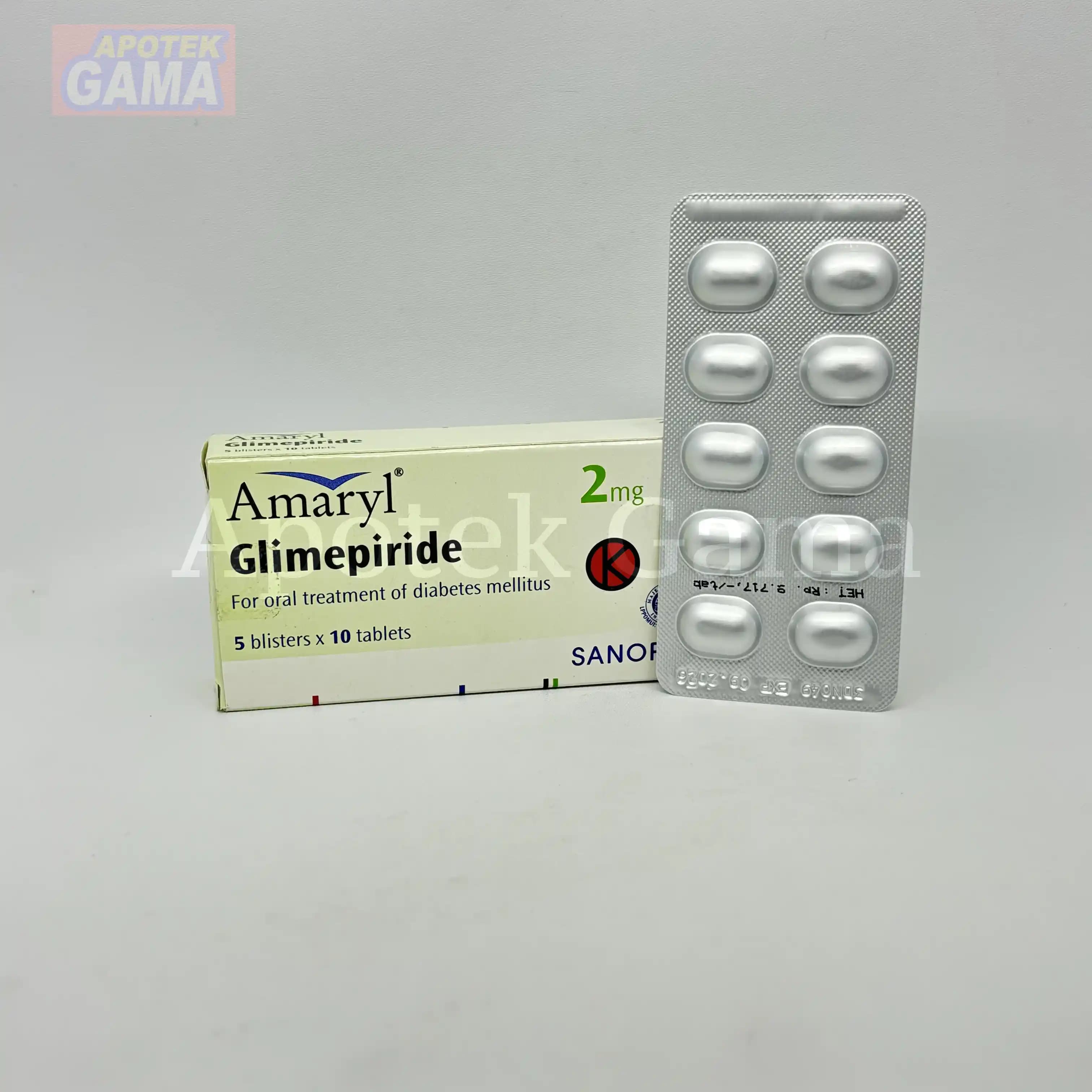AMARYL TAB 2 MG 4