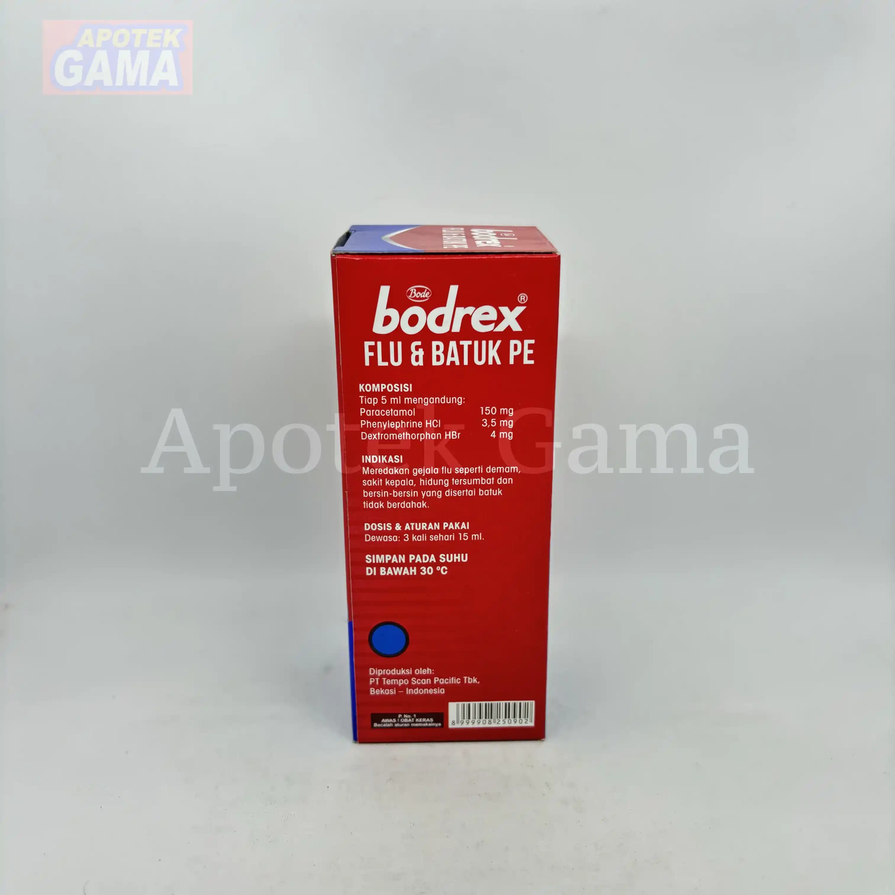 BODREX FLU&BATUK PE KAP 4S