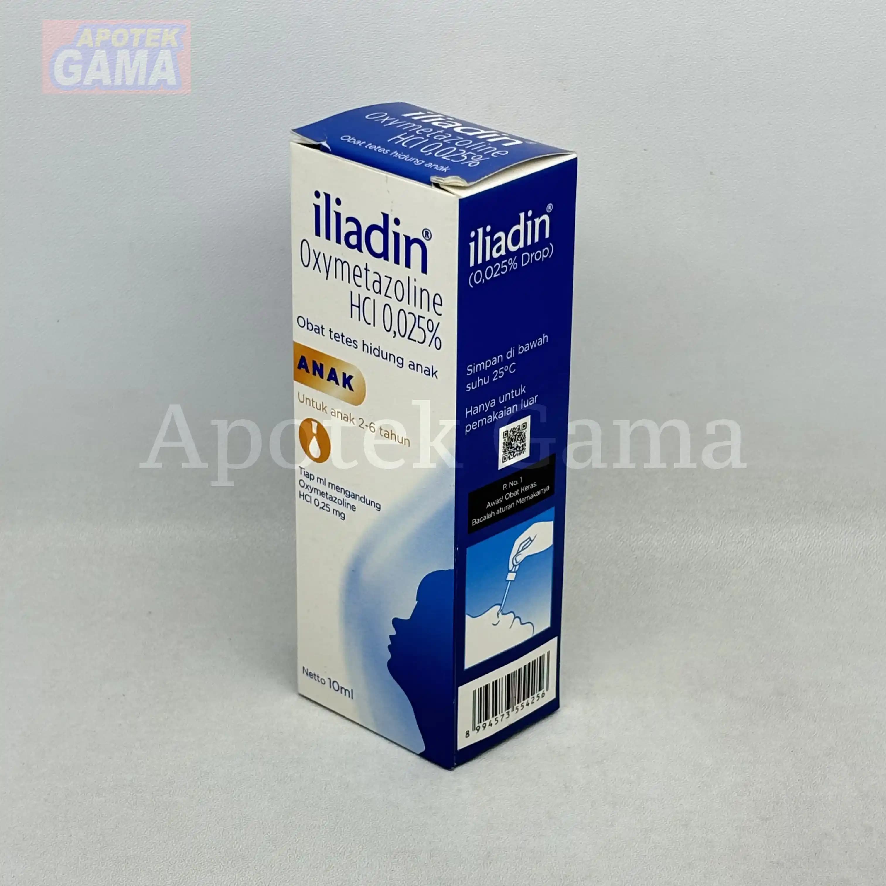 ILIADIN 0.025 NASAL DROP 6