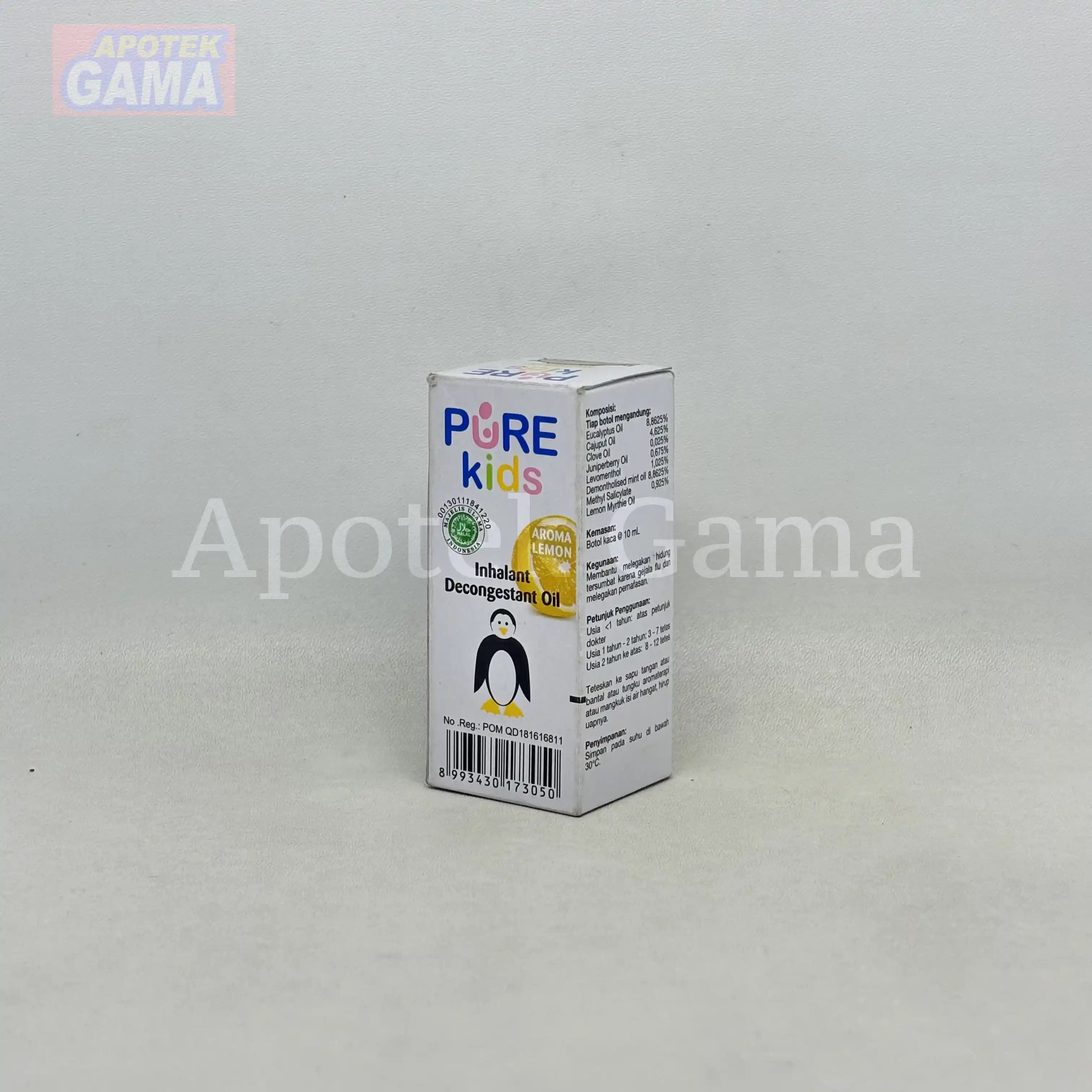 PURE KIDS INHALANT LEMON 10ML