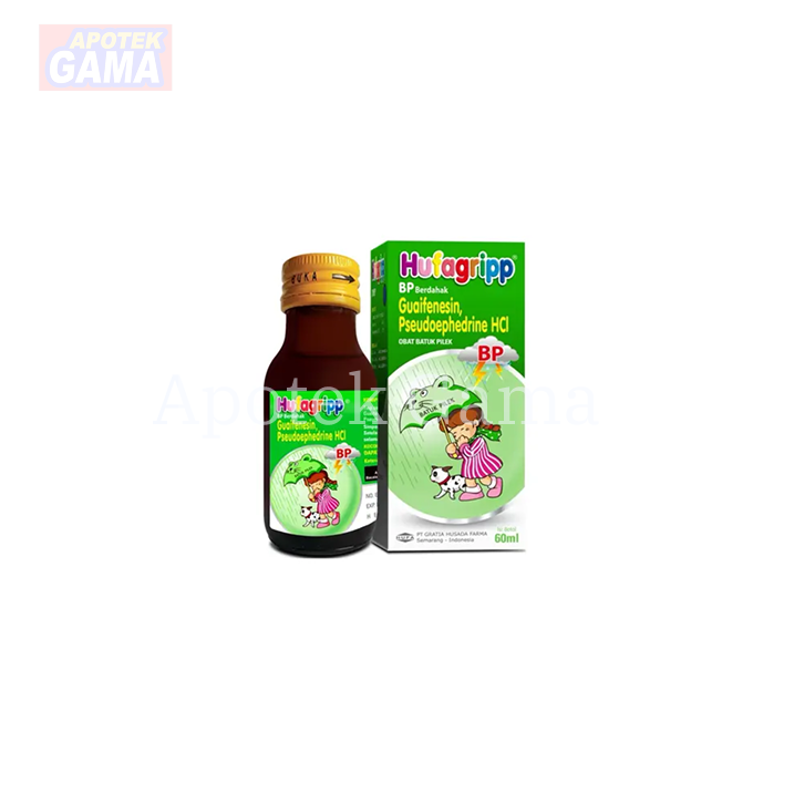 HUFAGRIP BP BERDAHAK SYR 60ML