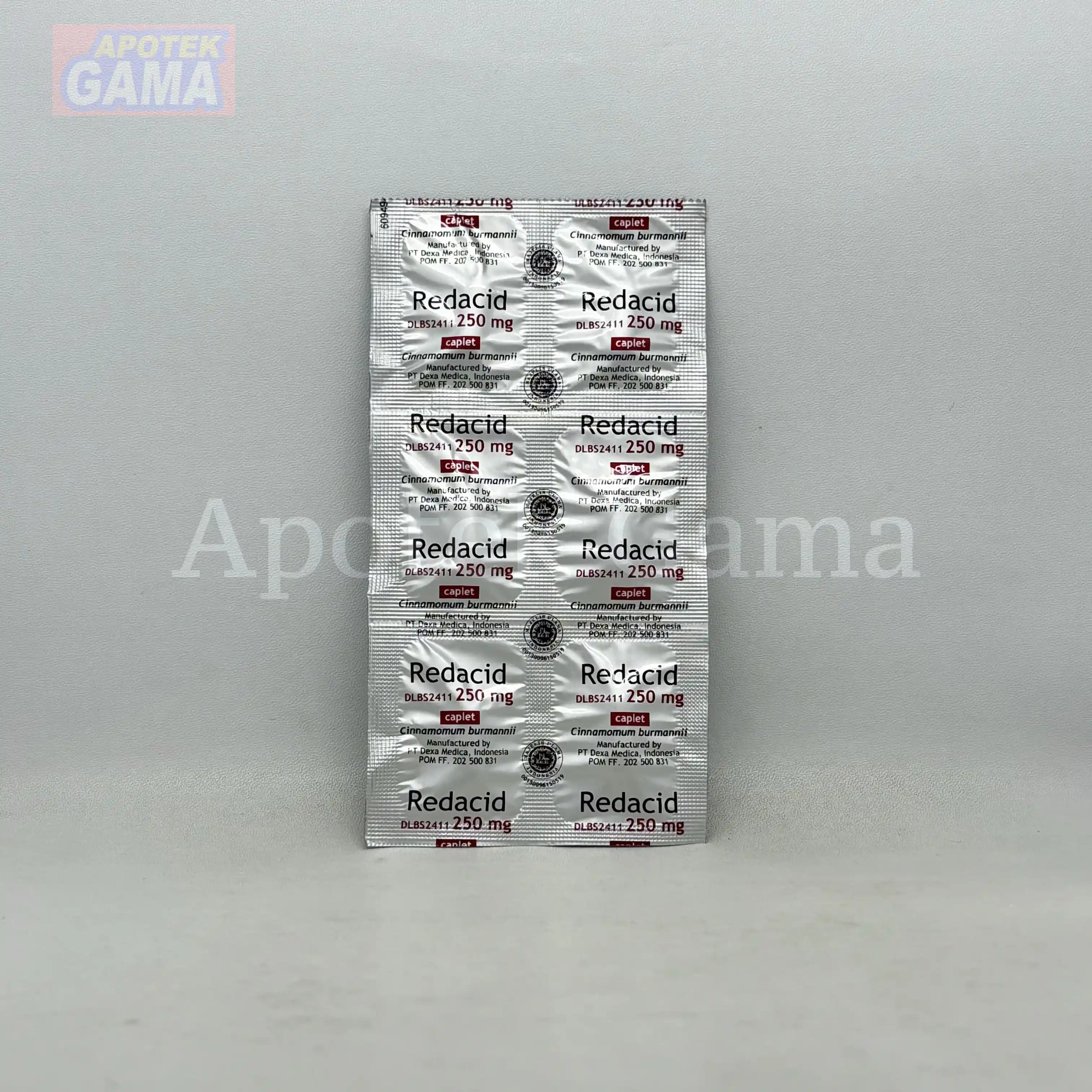 REDACID  250 MG 3