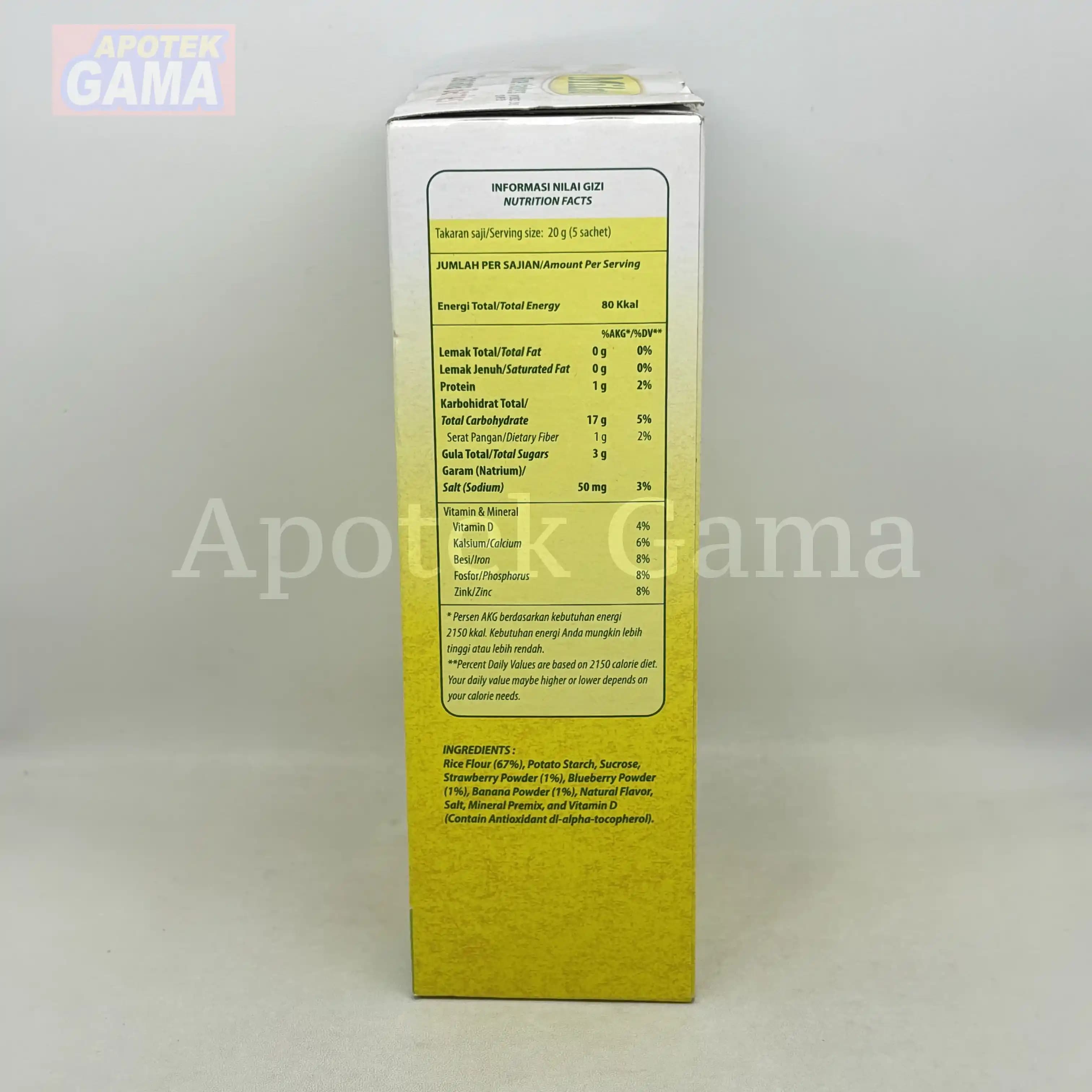 MILNA RICE CRACKERS BANANA BERRIES 20GR 5