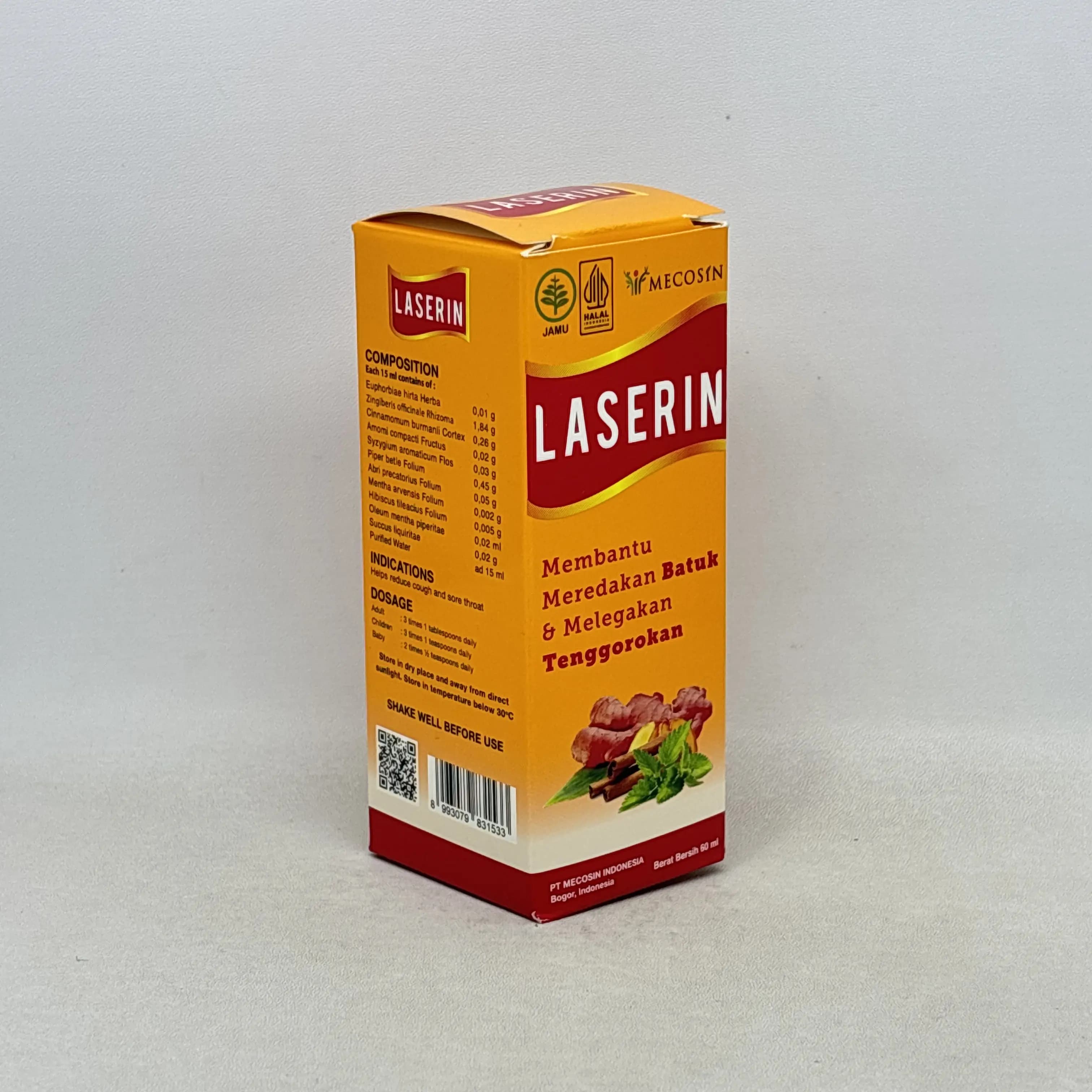LASERIN SYR 60 ML 5