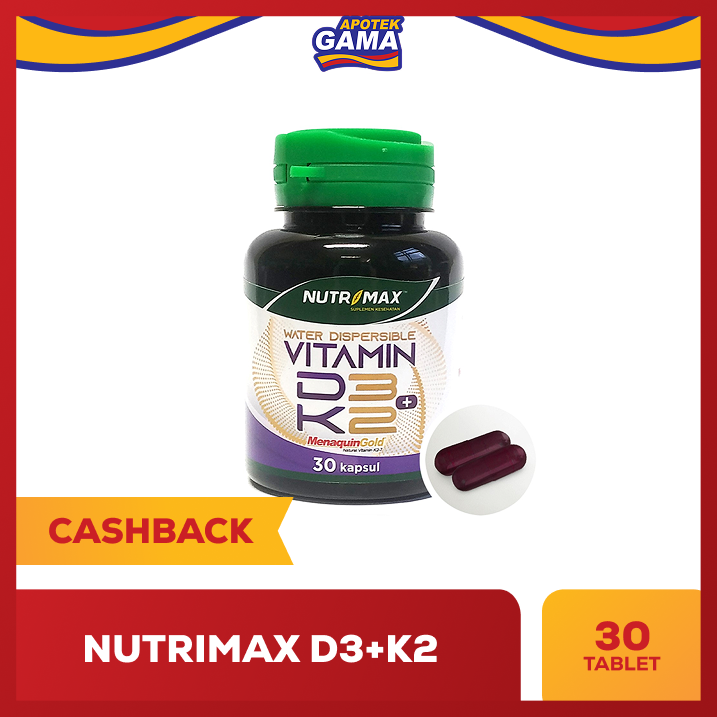 NUTRIMAX VITAMIN D3 800 + K2 IU 30S