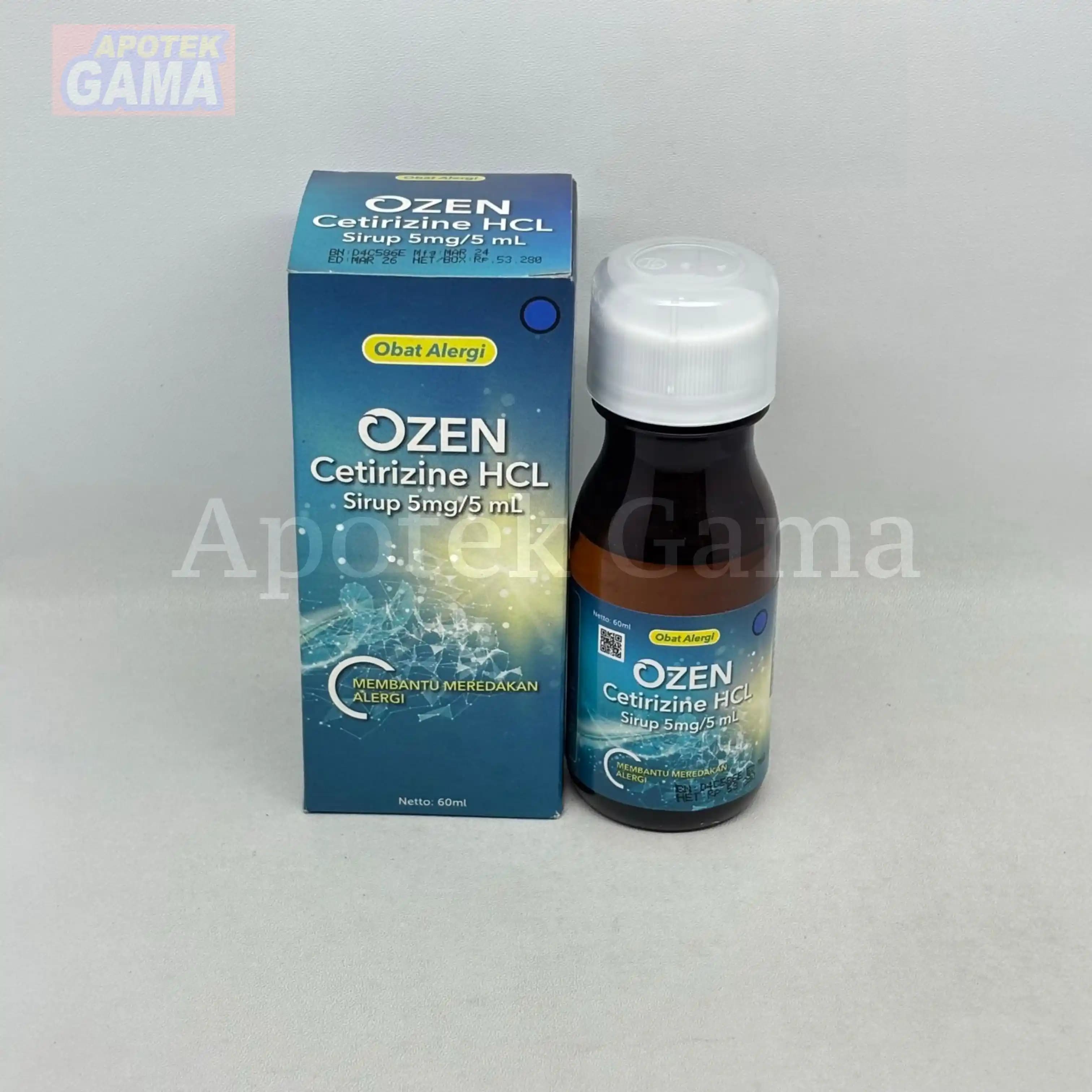 OZEN SYR 60 ML                                    3