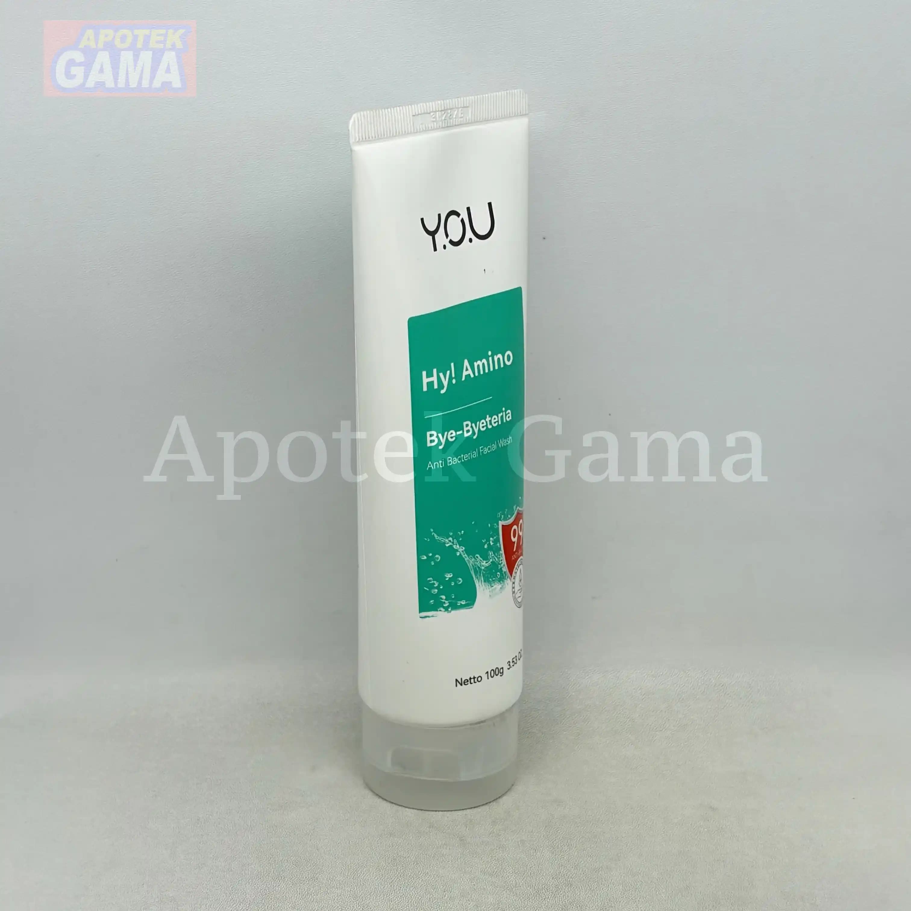 YOU HY AMINO ANTI BACTERIAL FACIAL WASH 100 GR 2