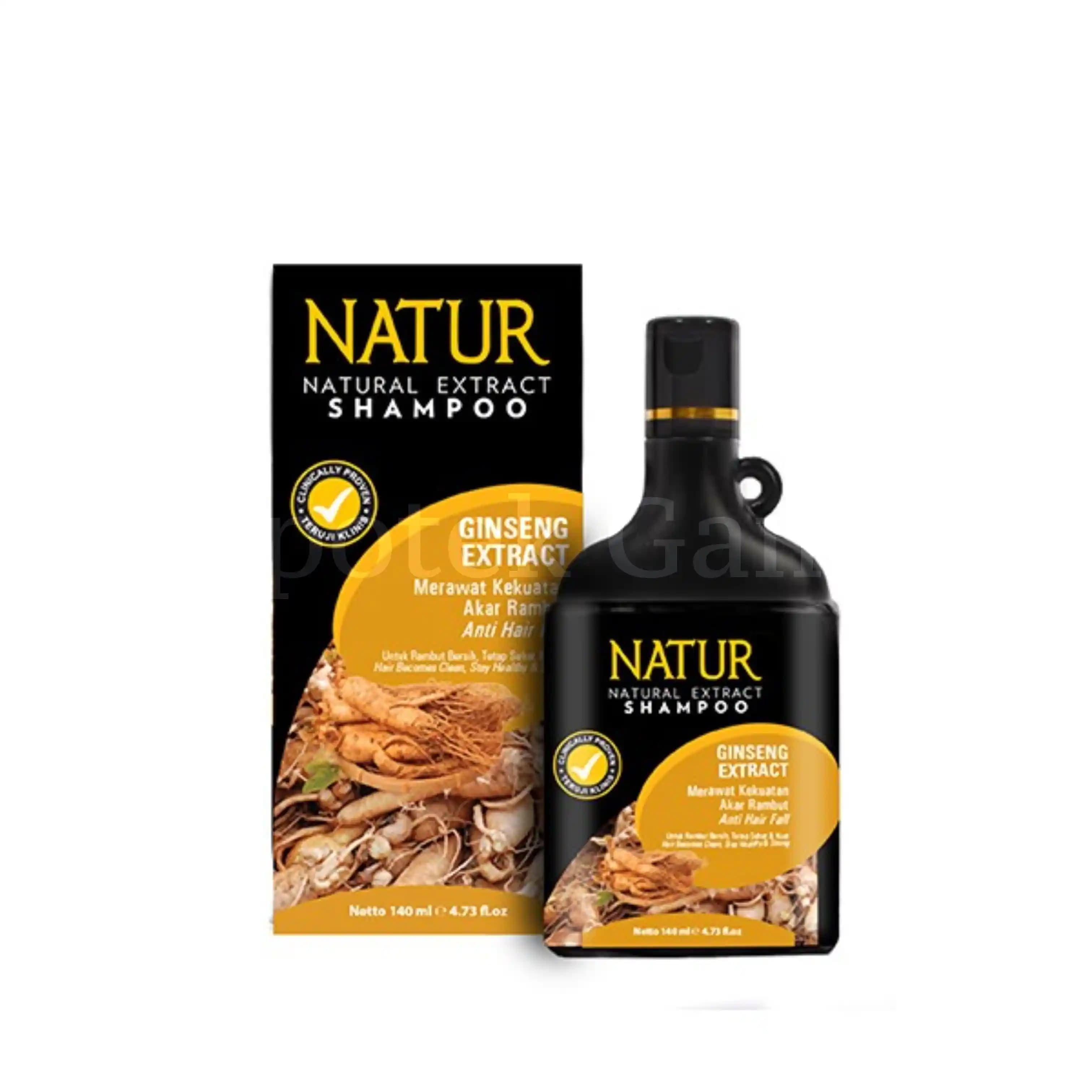 NATUR SHAMPOO GINGSENG 140 ML