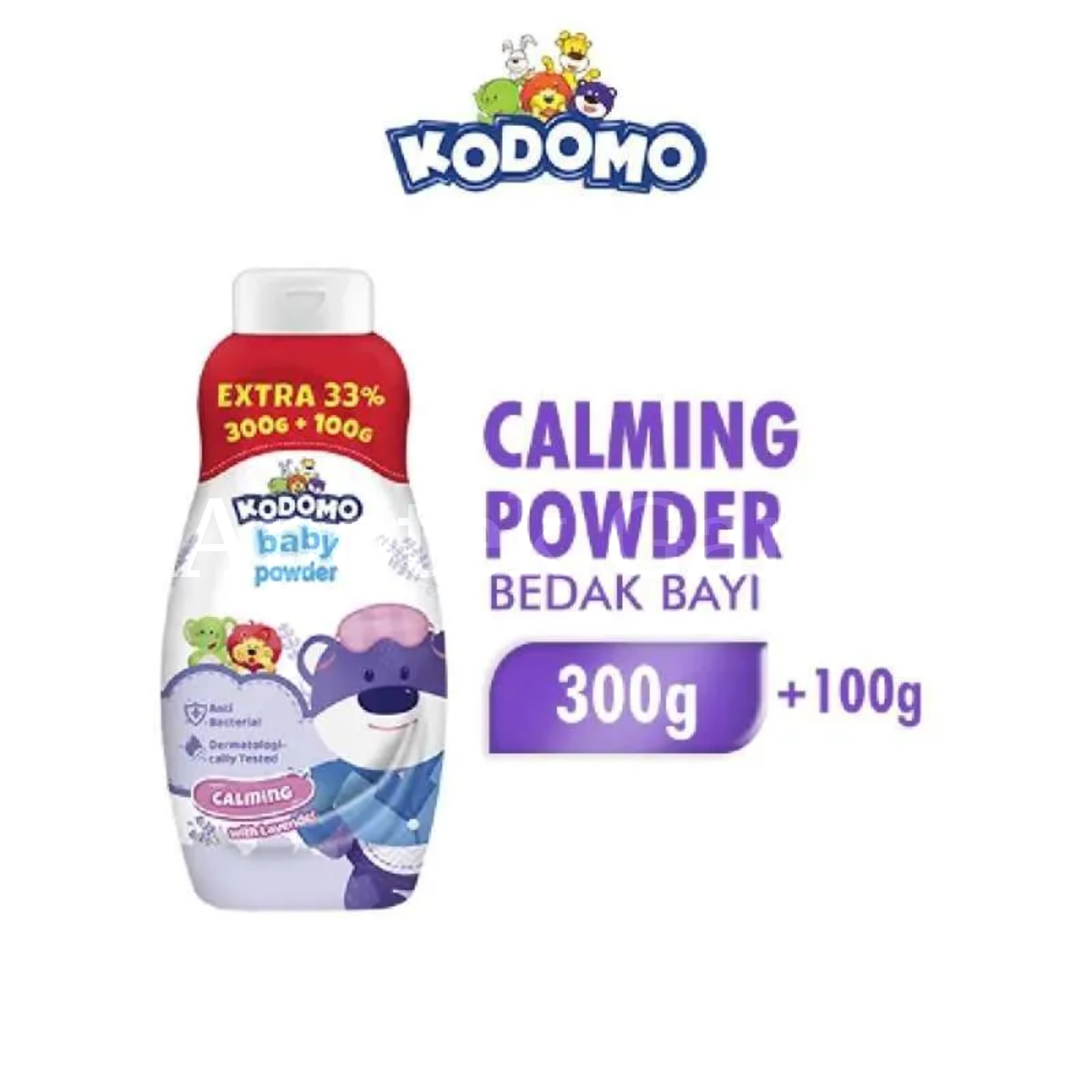 KODOMO BABY VIOLET CALMING POWDER 300G 2