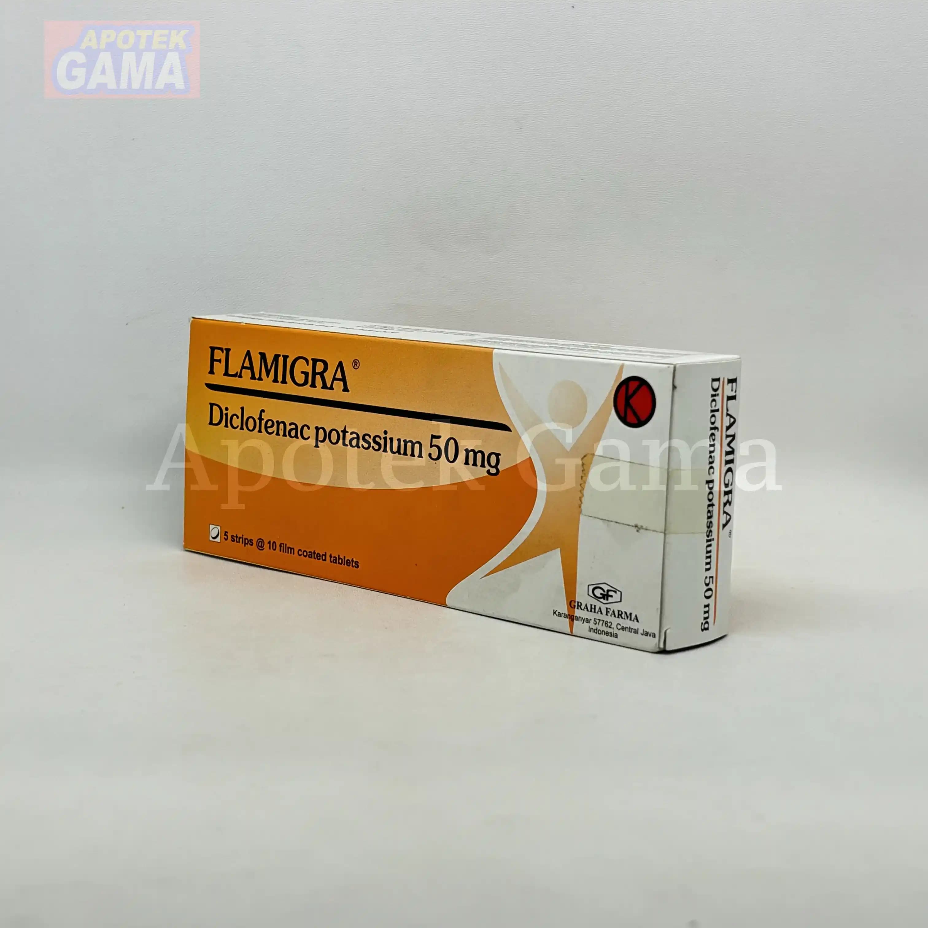 FLAMIGRA TAB 50MG