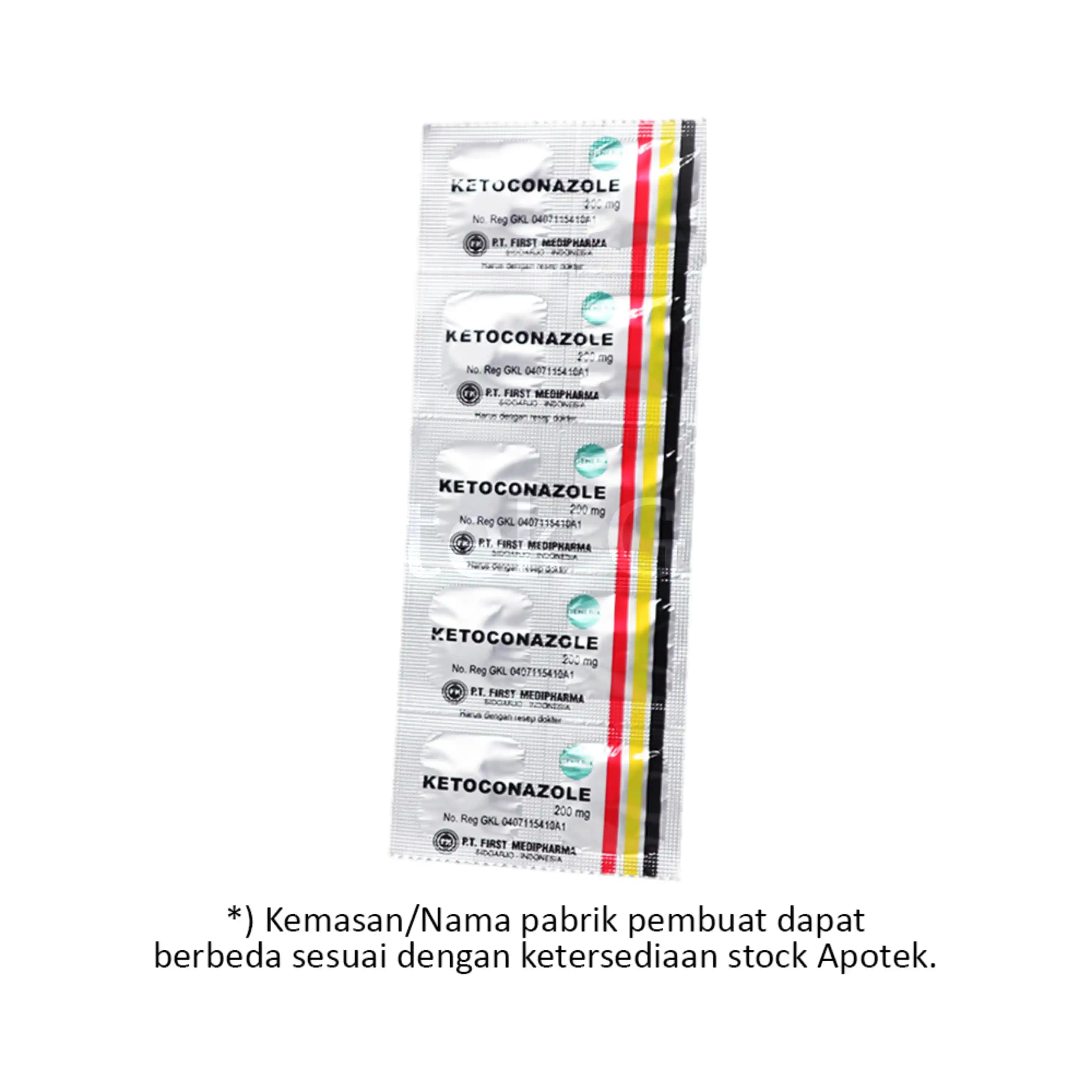 KETOCONAZOLE TAB 200 (GEN) HJ
