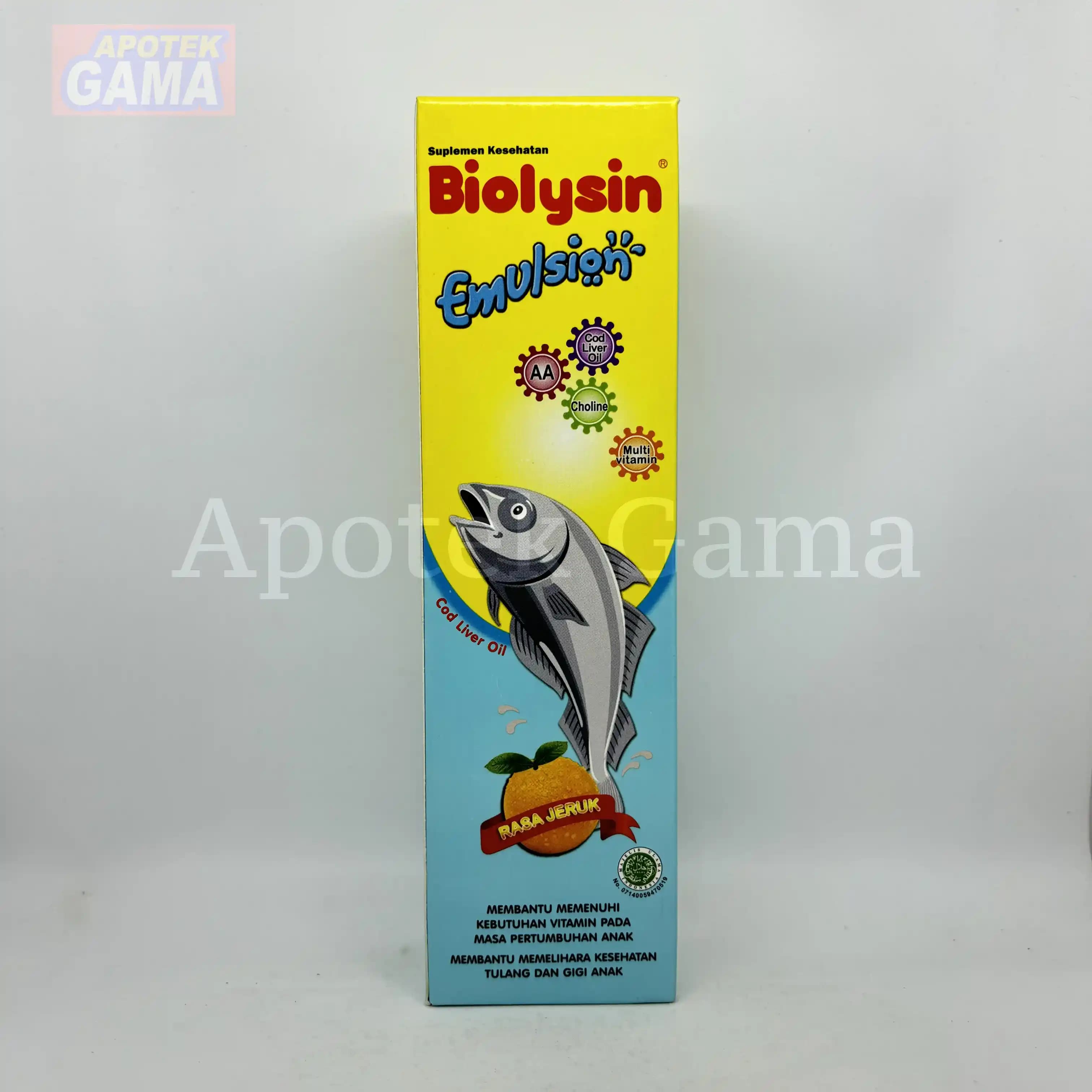 BIOLYSIN EMULSION JERUK 250ML 3