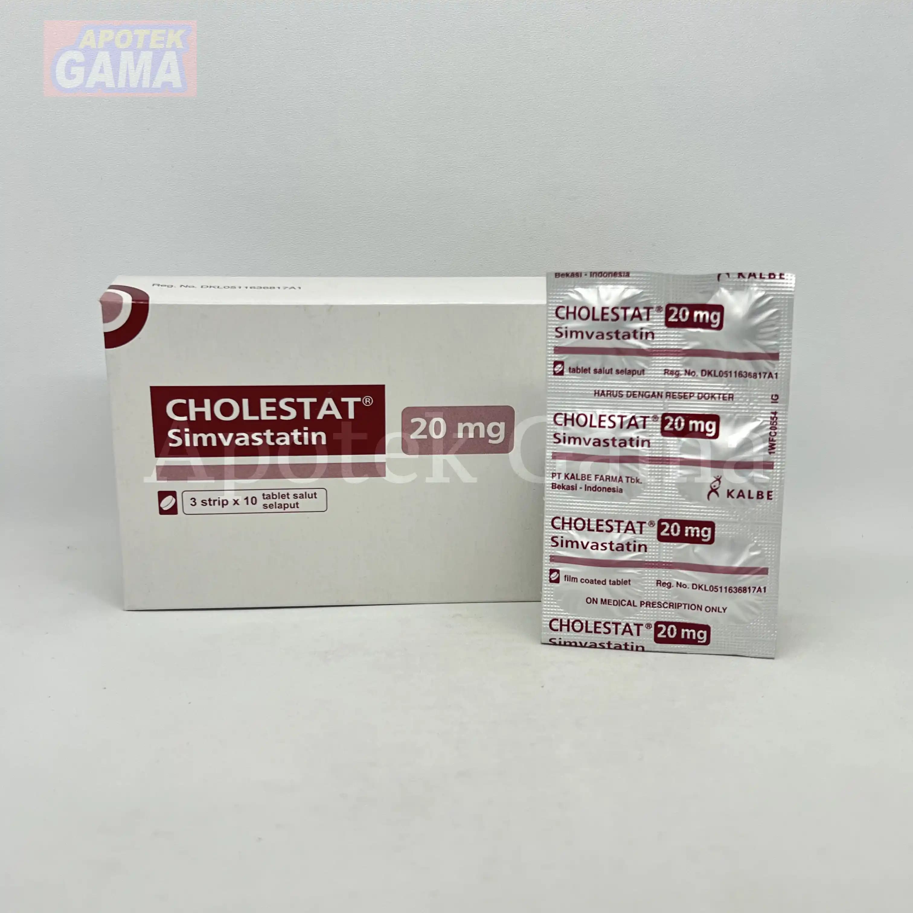 CHOLESTAT TAB 20  4
