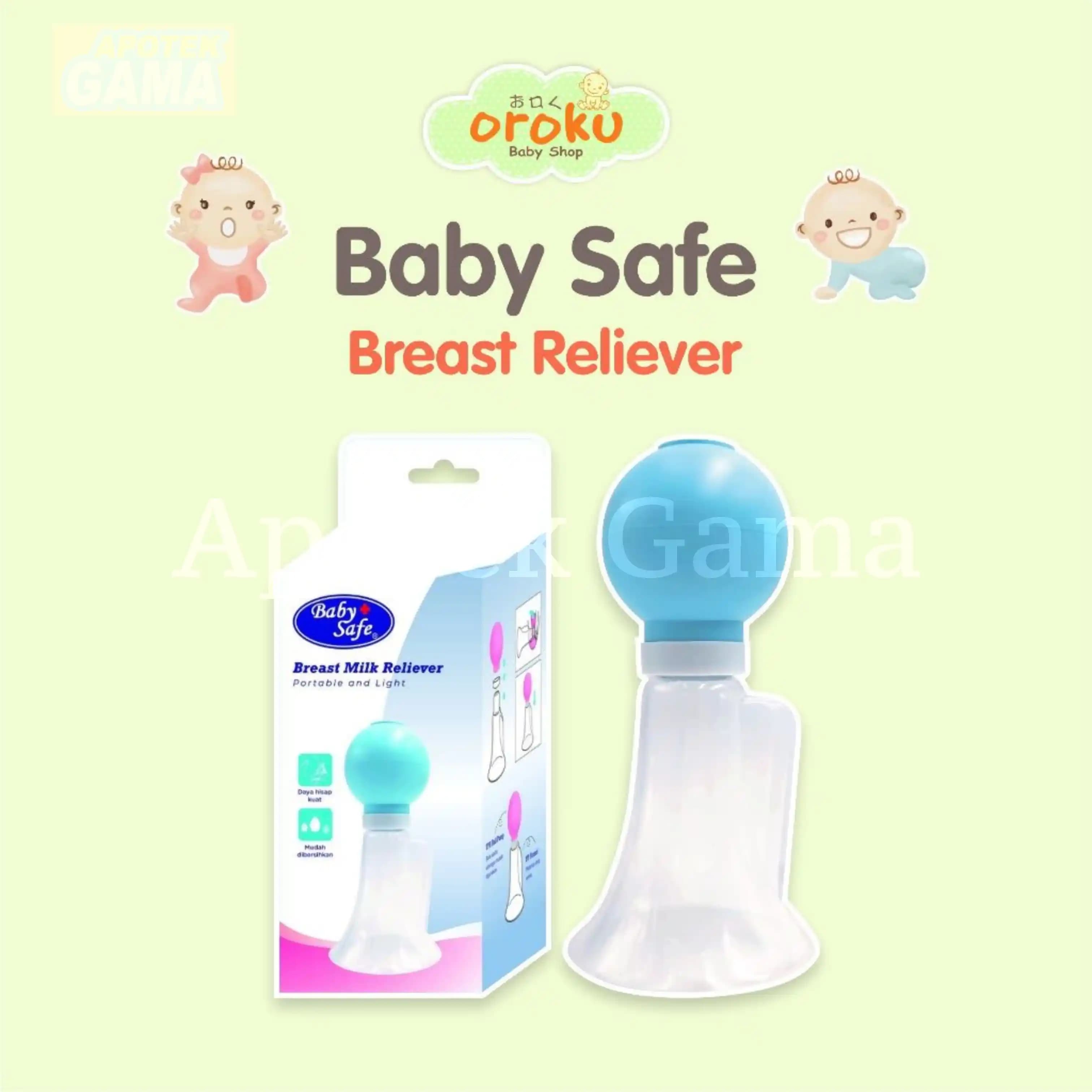 BABY SAFE BREAST MILK RELIEVER PORTABLE AND LIGHT