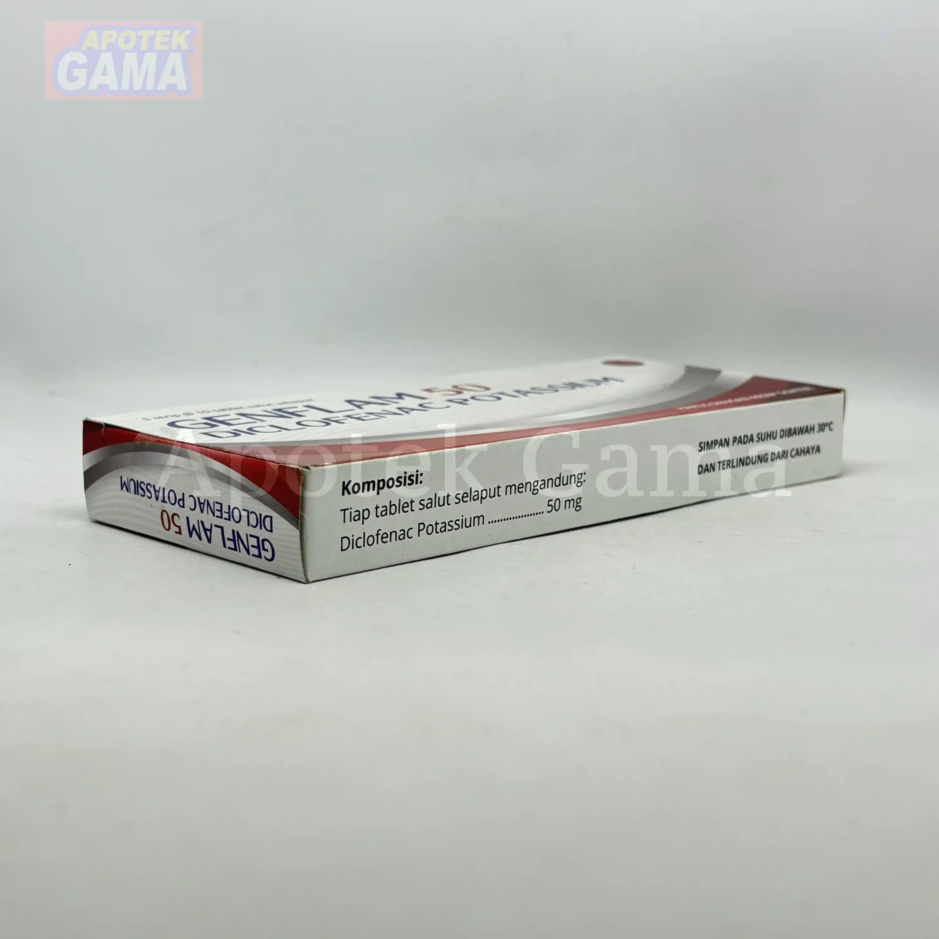 GENFLAM 50 MG