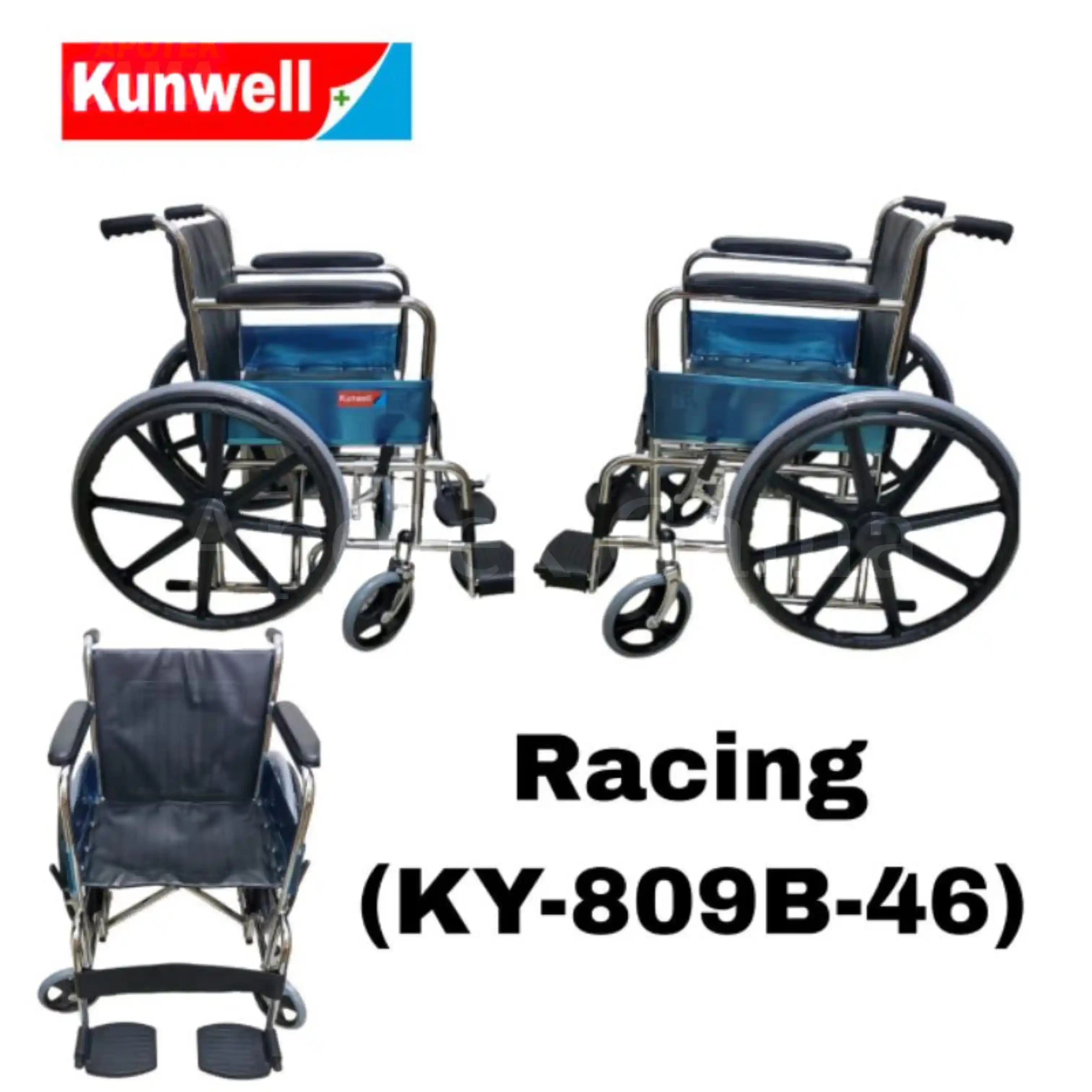 KURSI RODA RACING WHEEL CHAIR RACING KUNWELL