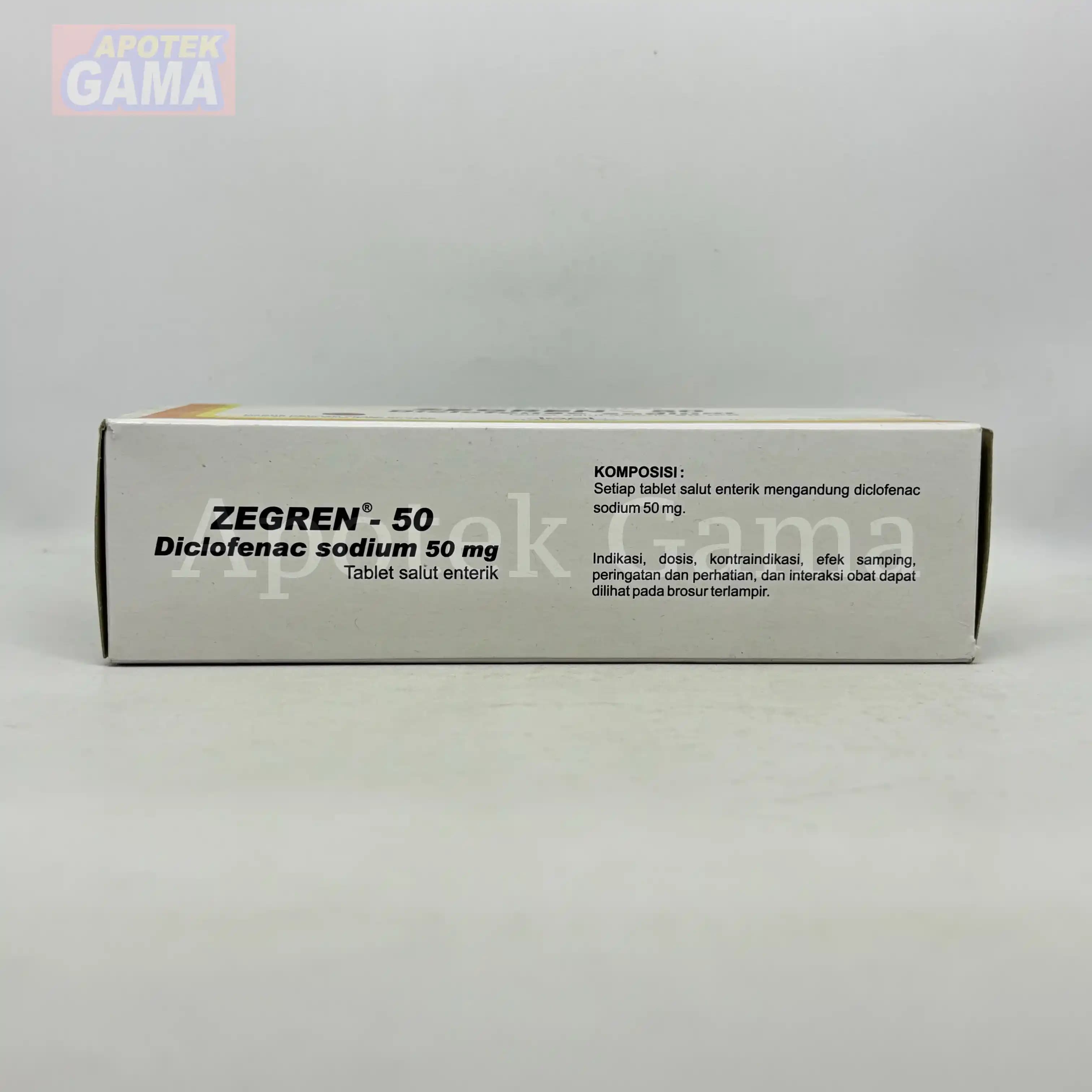 ZEGREN 50 MG TAB 2