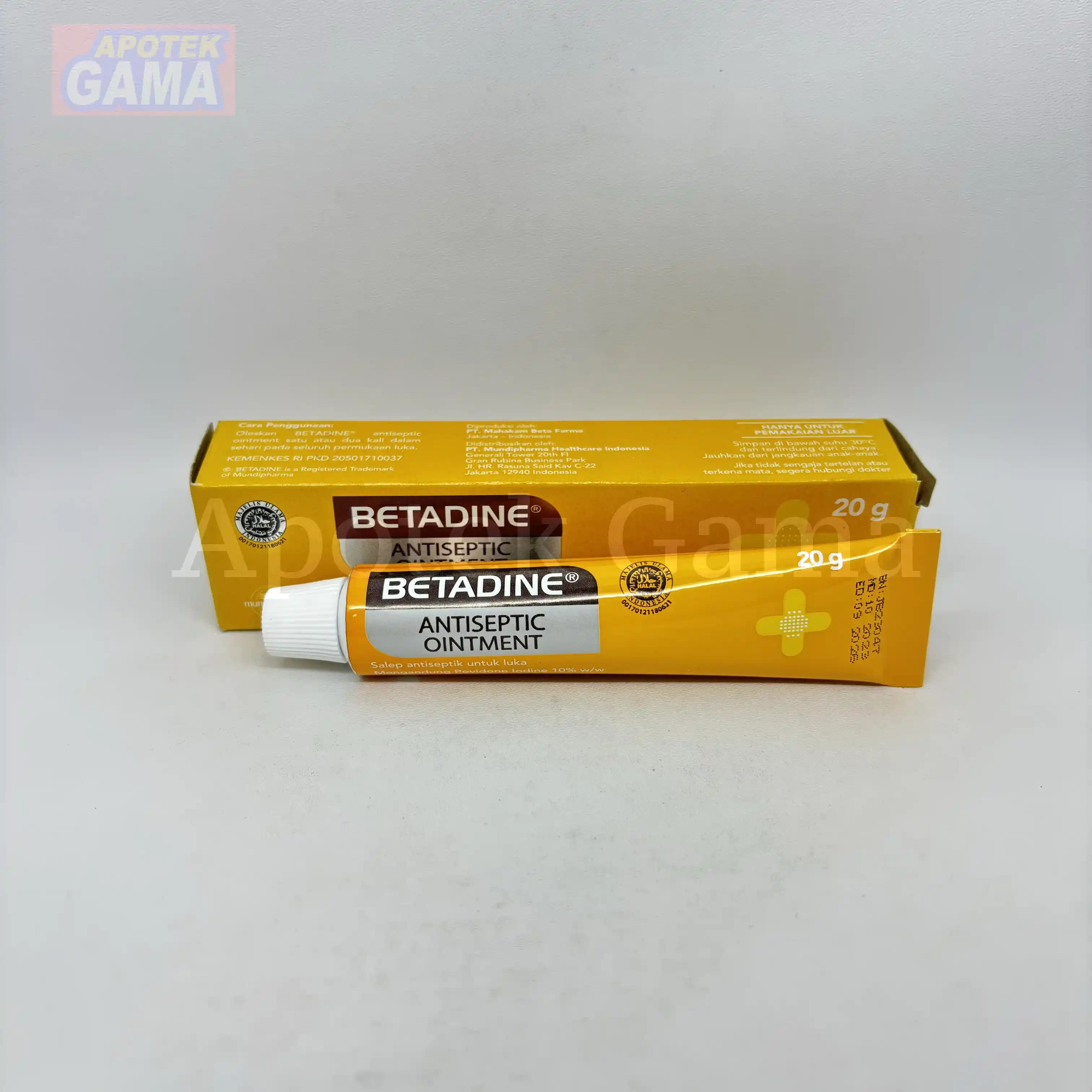BETADINE OINT 20G 3