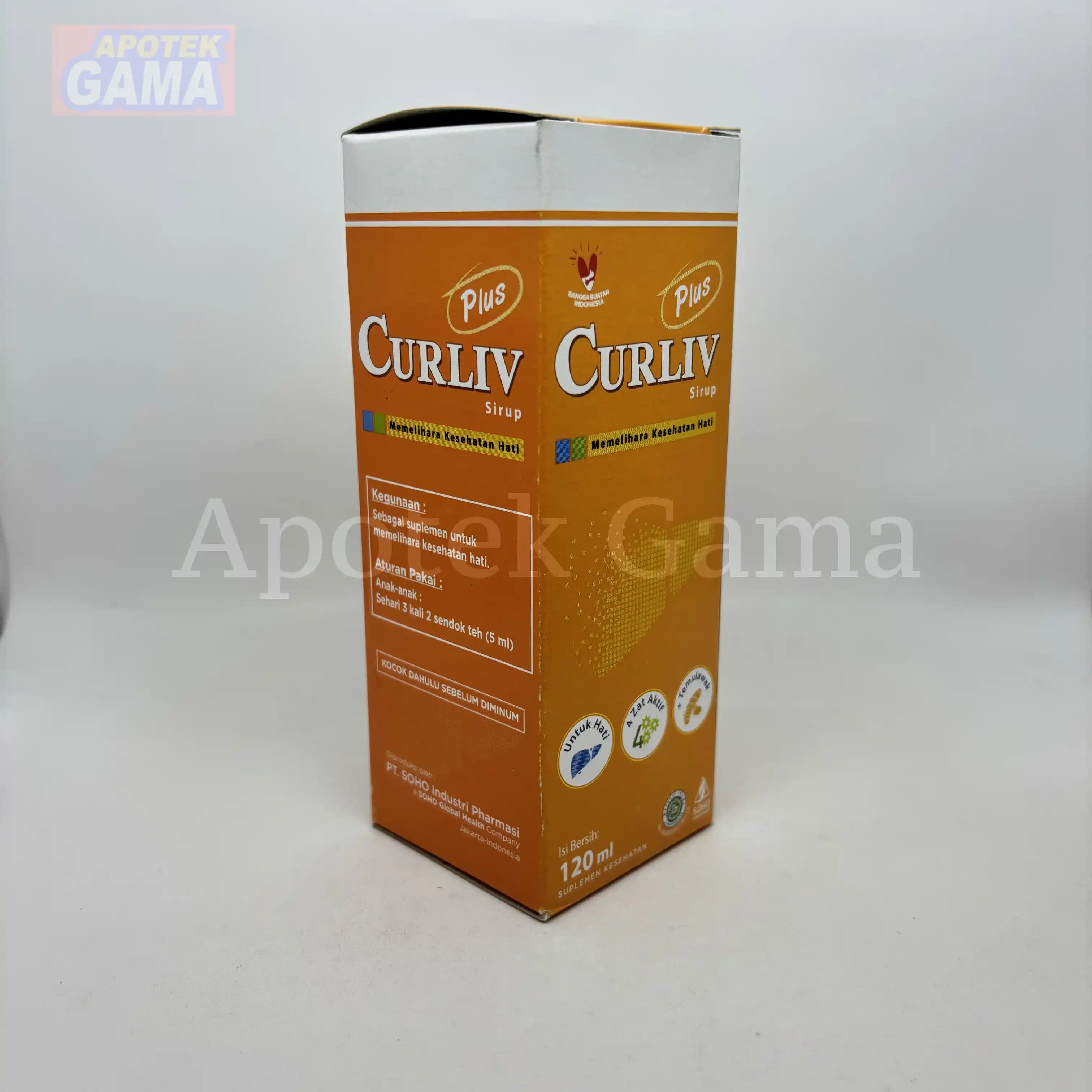CURLIV PLUS 120 ML 5