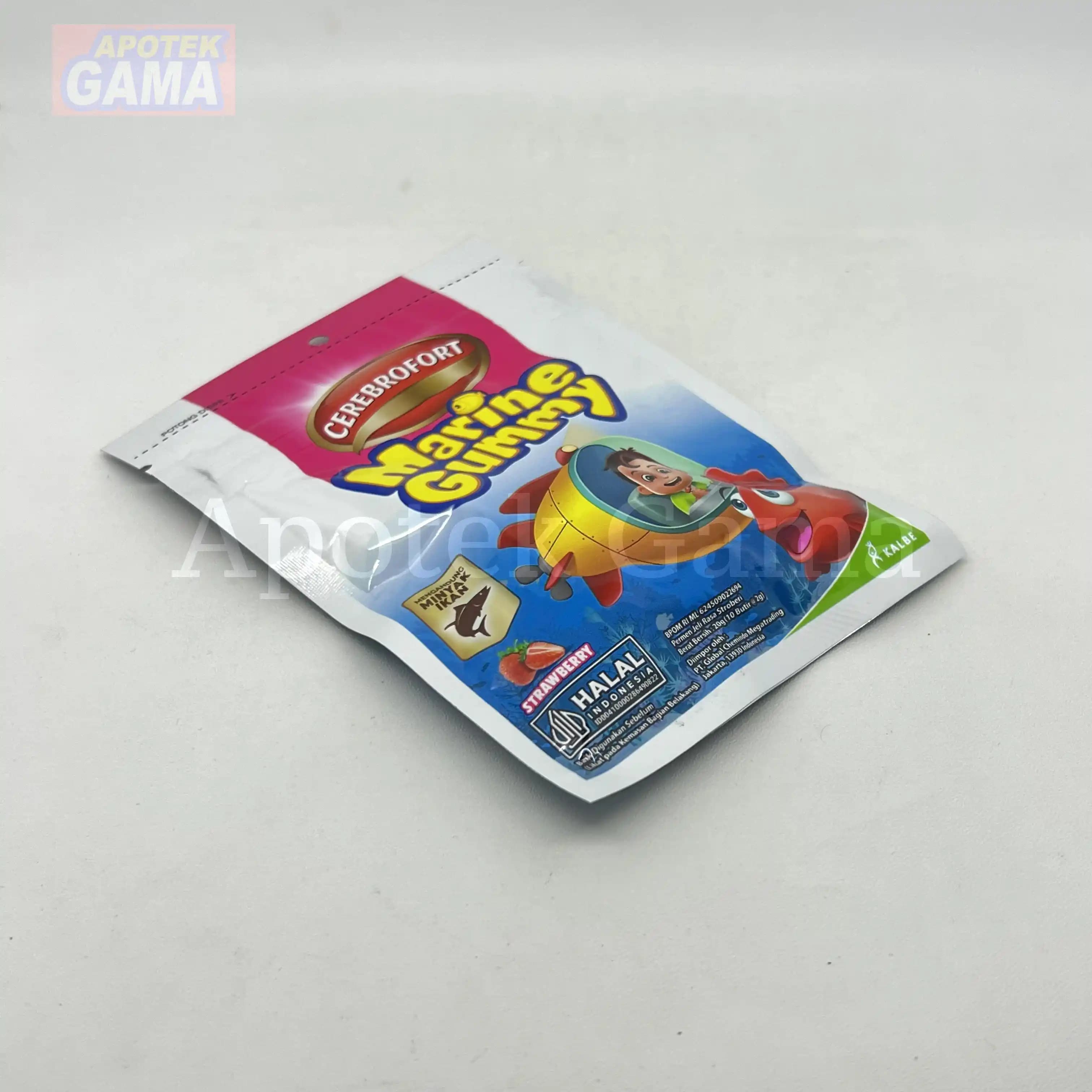 CEREBROFORT MARINE GUMMY STRAW SACHET 5