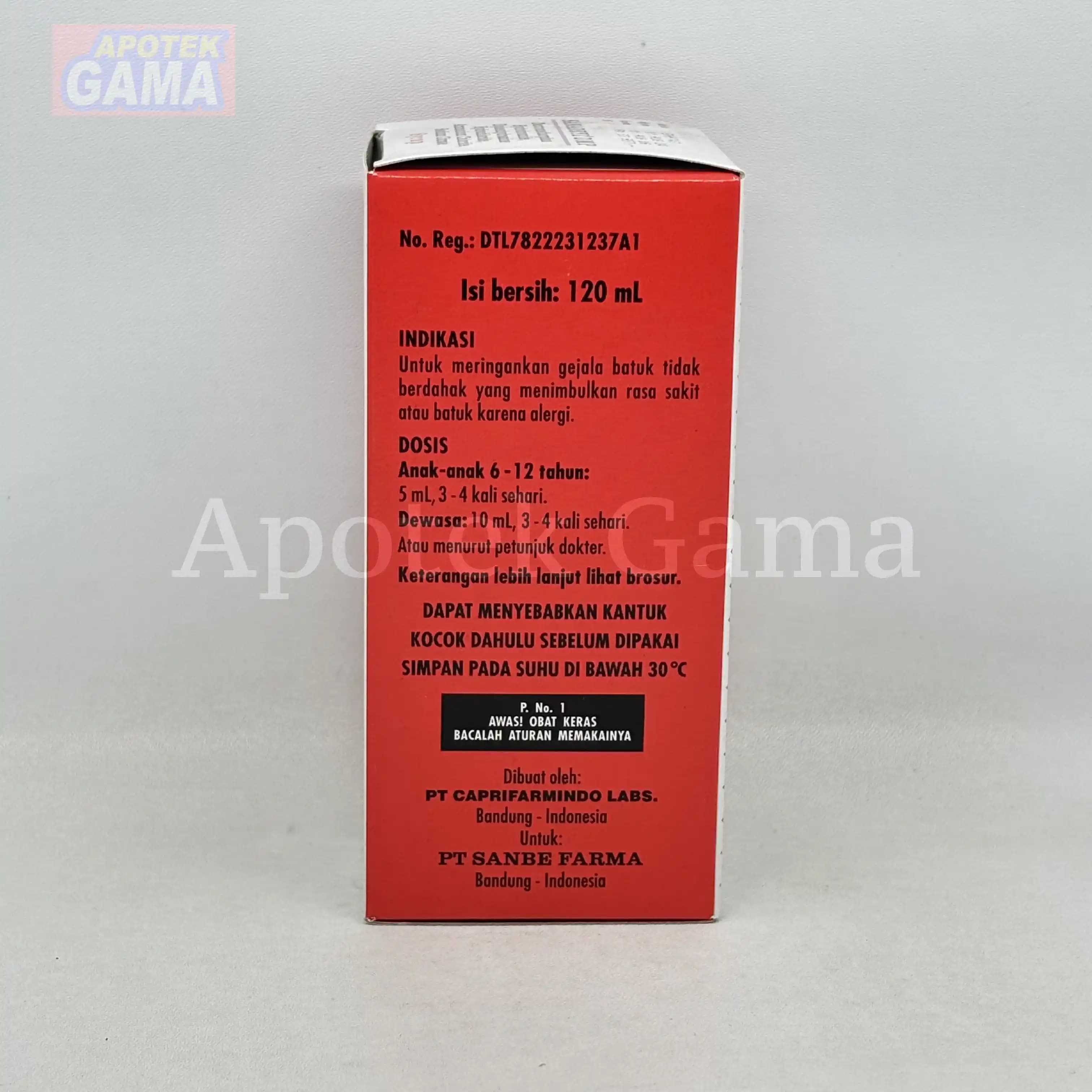 SANADRYL DMP 120ML 5