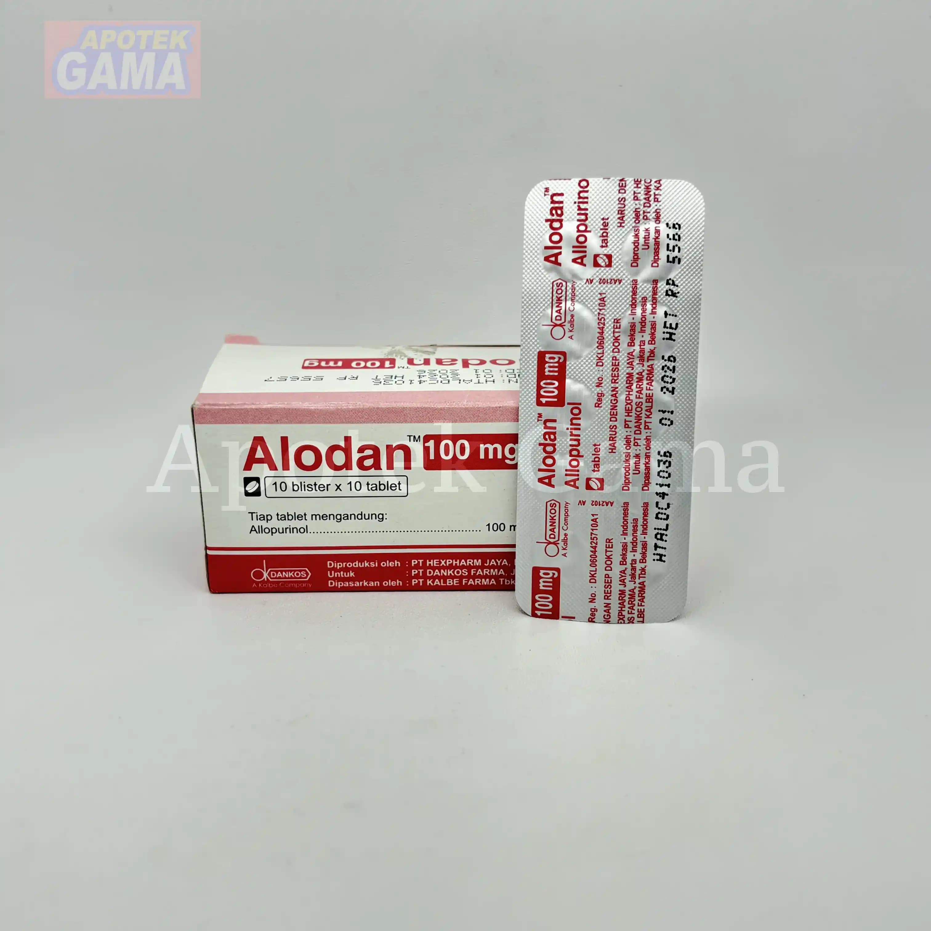 ALODAN TAB 100 MG 4