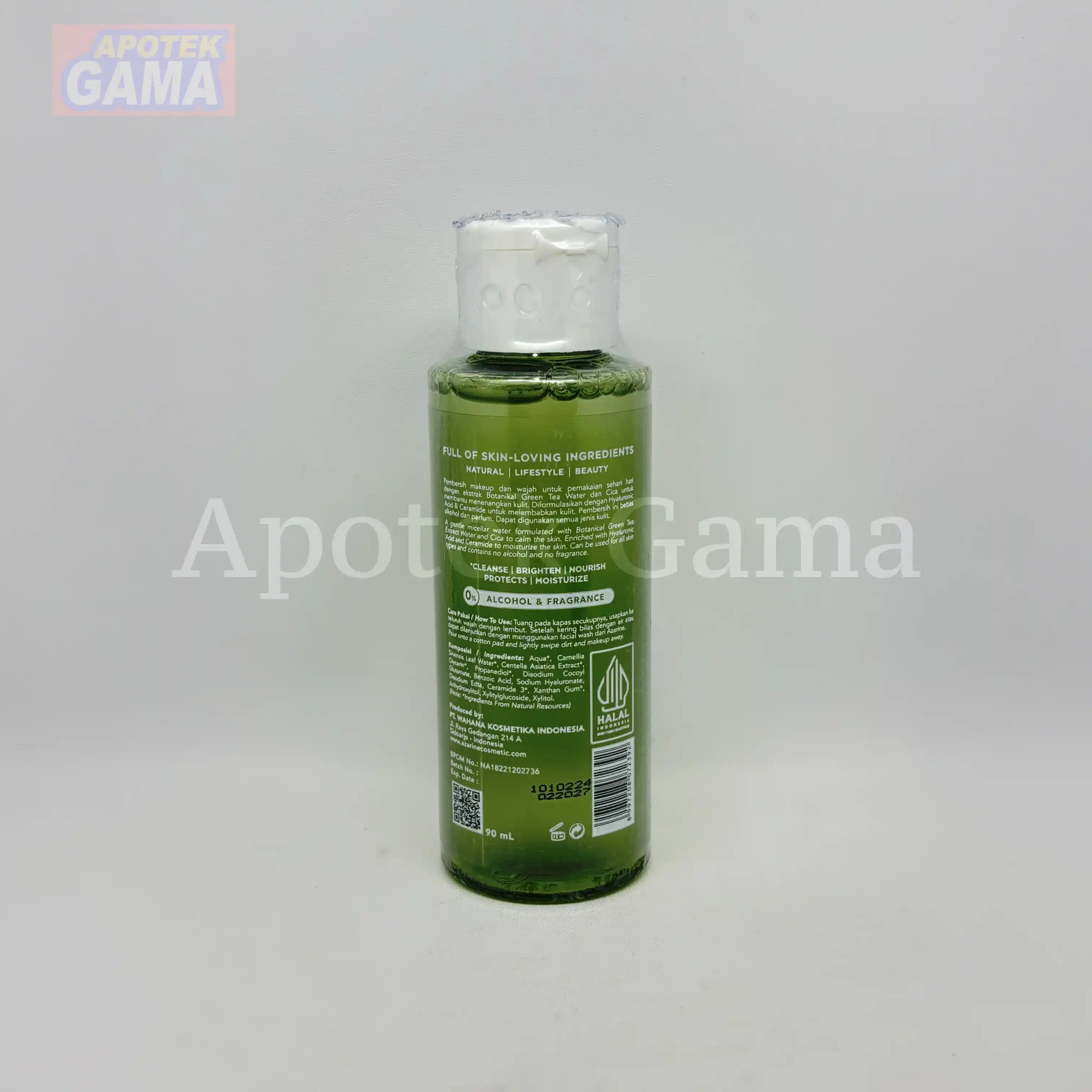 AZARINE CERAMOIST BOTANICAL MICELLAR WATER 90 ML 2