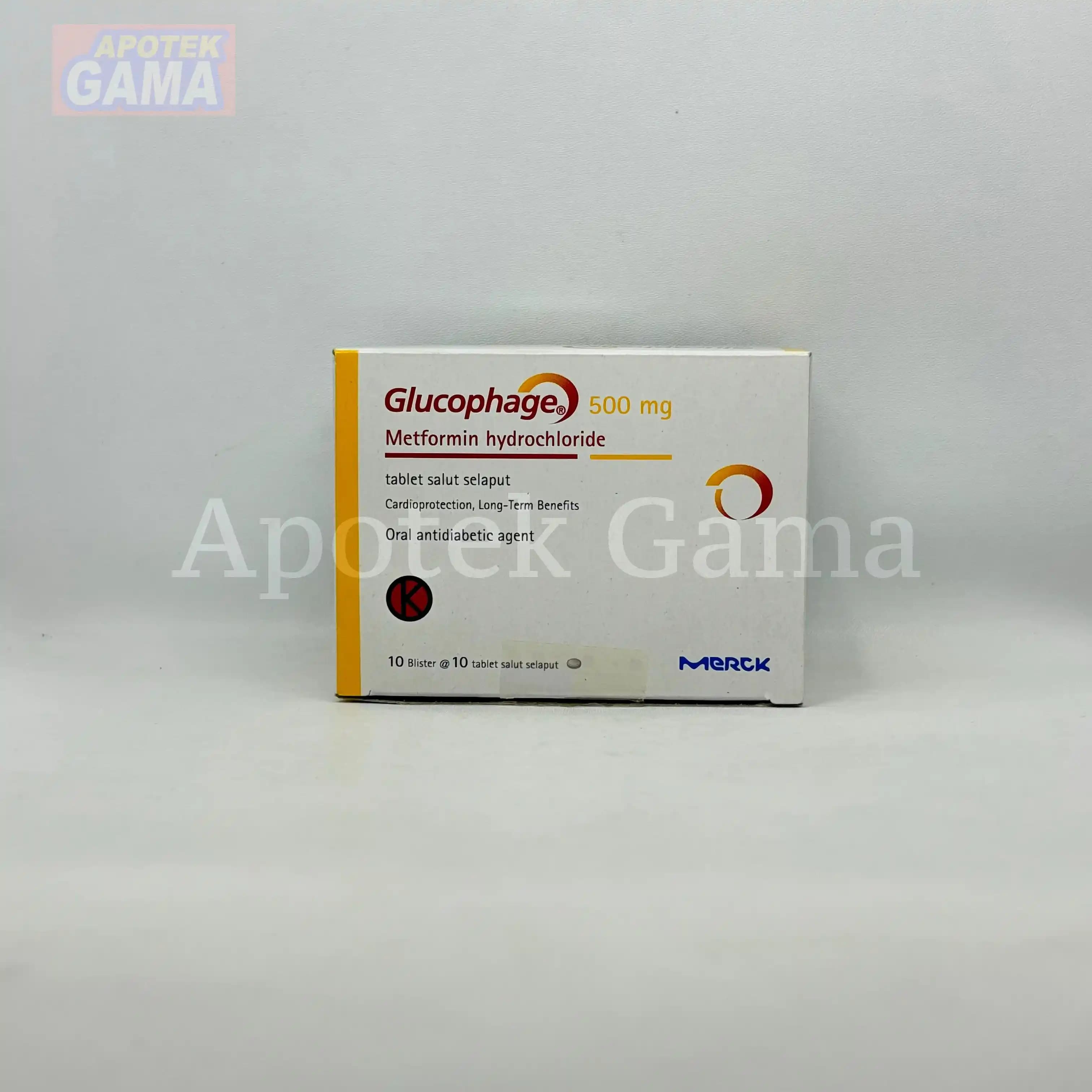 GLUCOPHAGE TAB 500 4