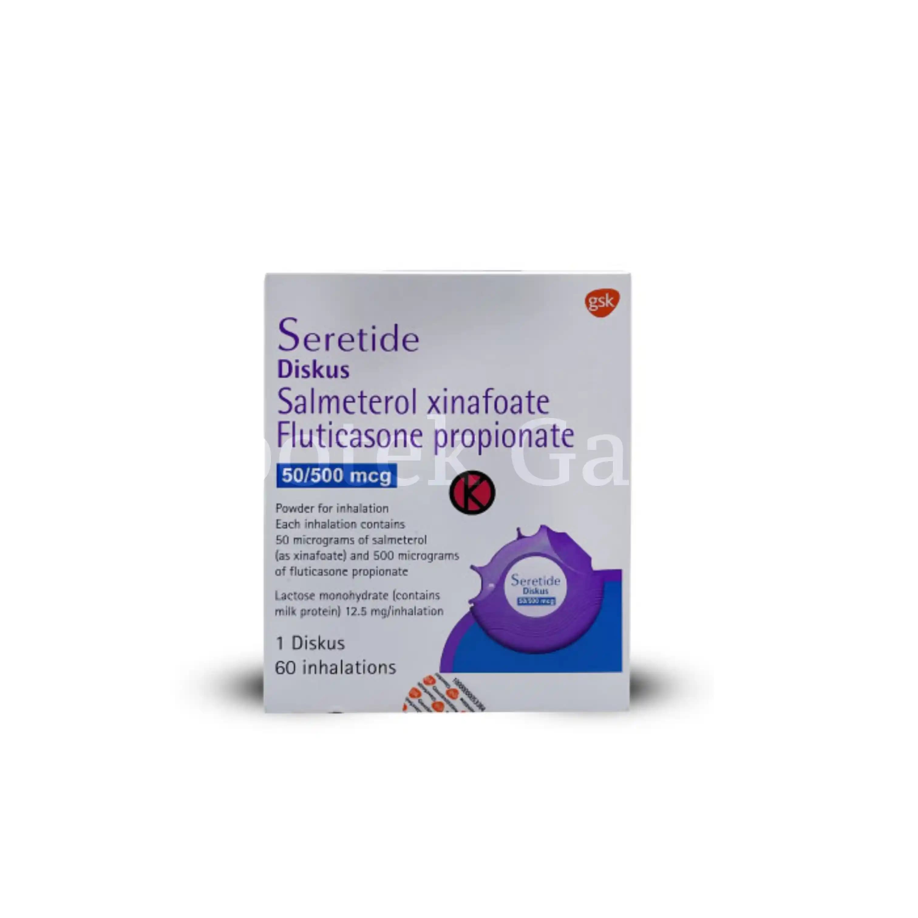 SERETIDE DISKUS 50/500 MCG