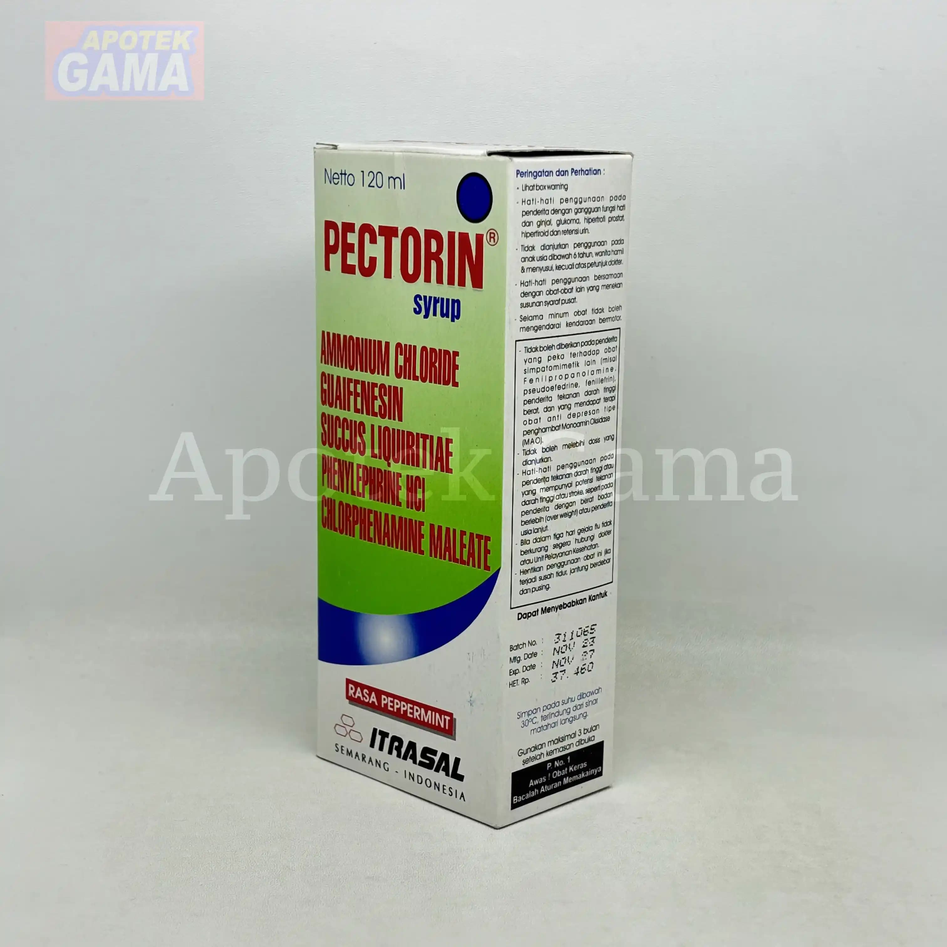 PECTORIN SYR 120 ML 5