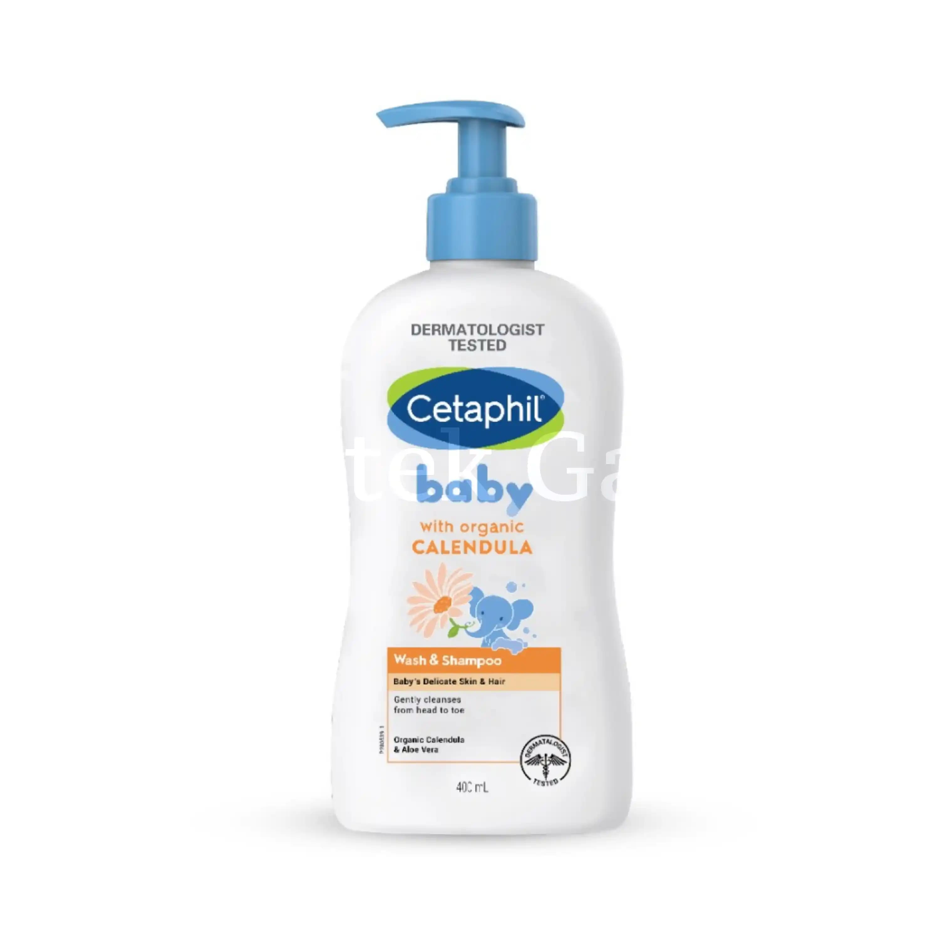 CETAPHIL BABY WASH & SHAMPOO WITH CALENDULA 400ML