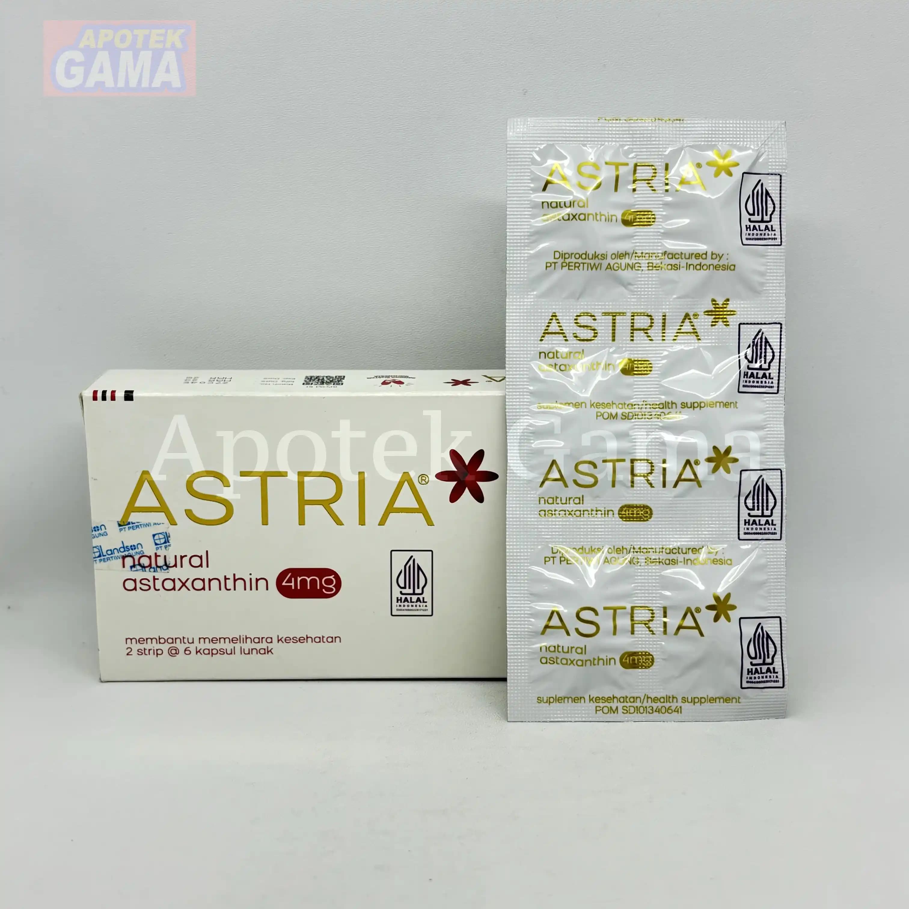 ASTRIA 4 MG/12S KAP  4